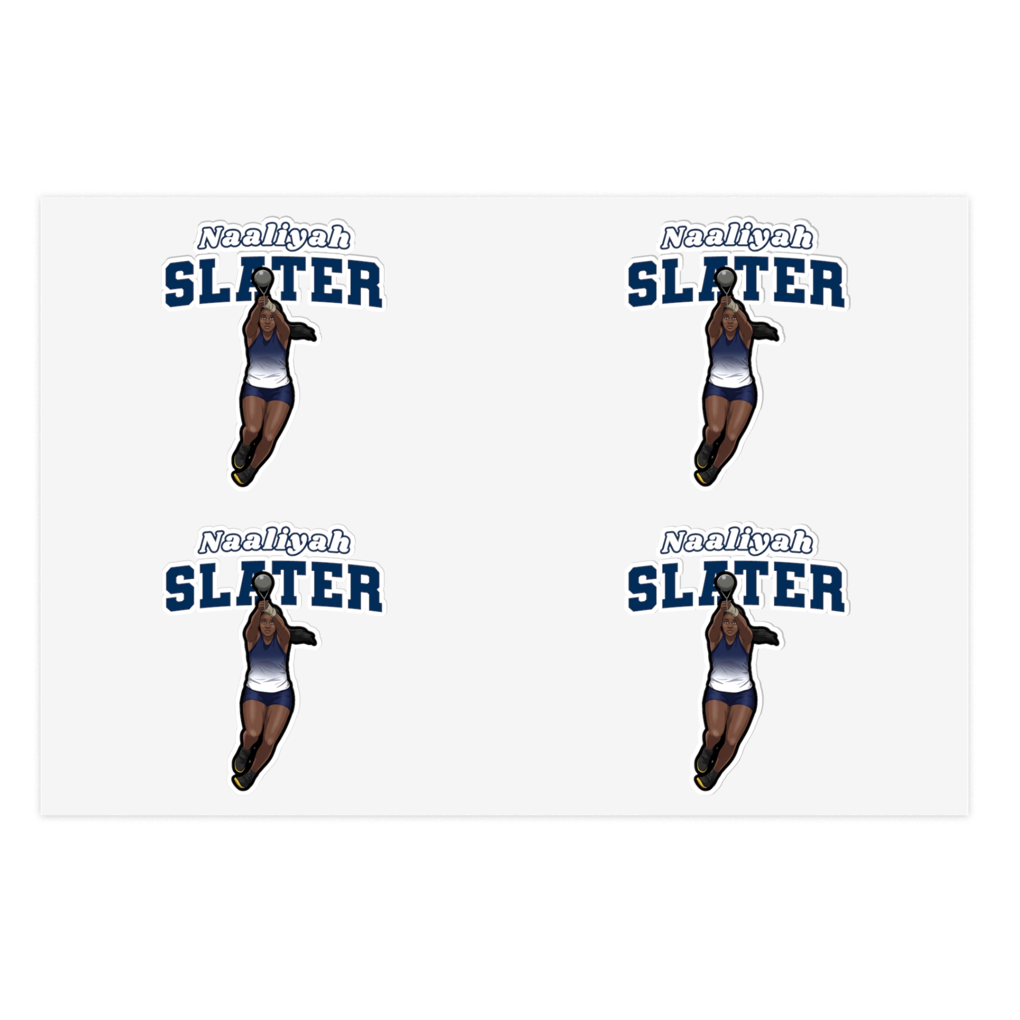 Sticker Sheet — character_name_arch in Classic