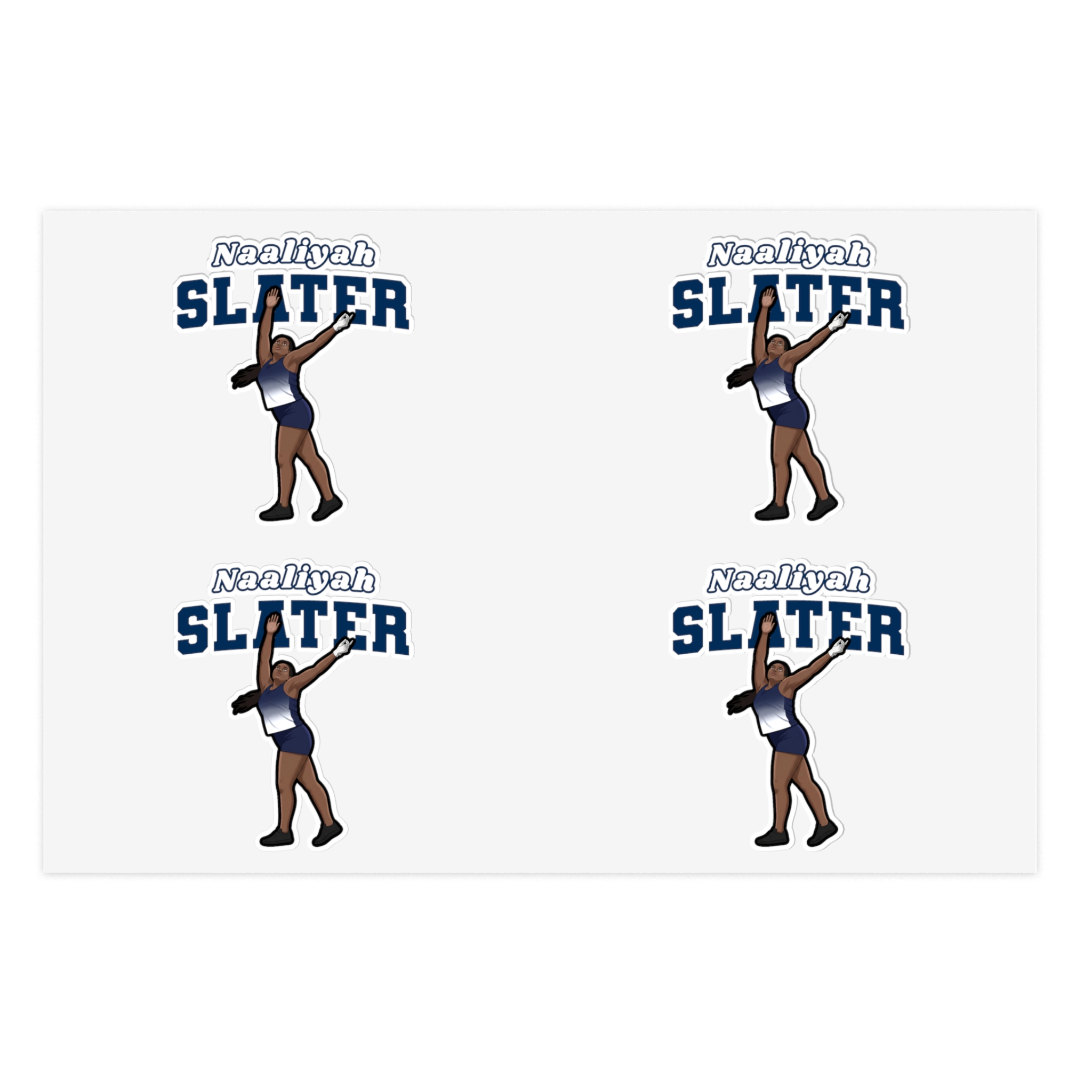 Sticker Sheet — character_name_arch in Classic