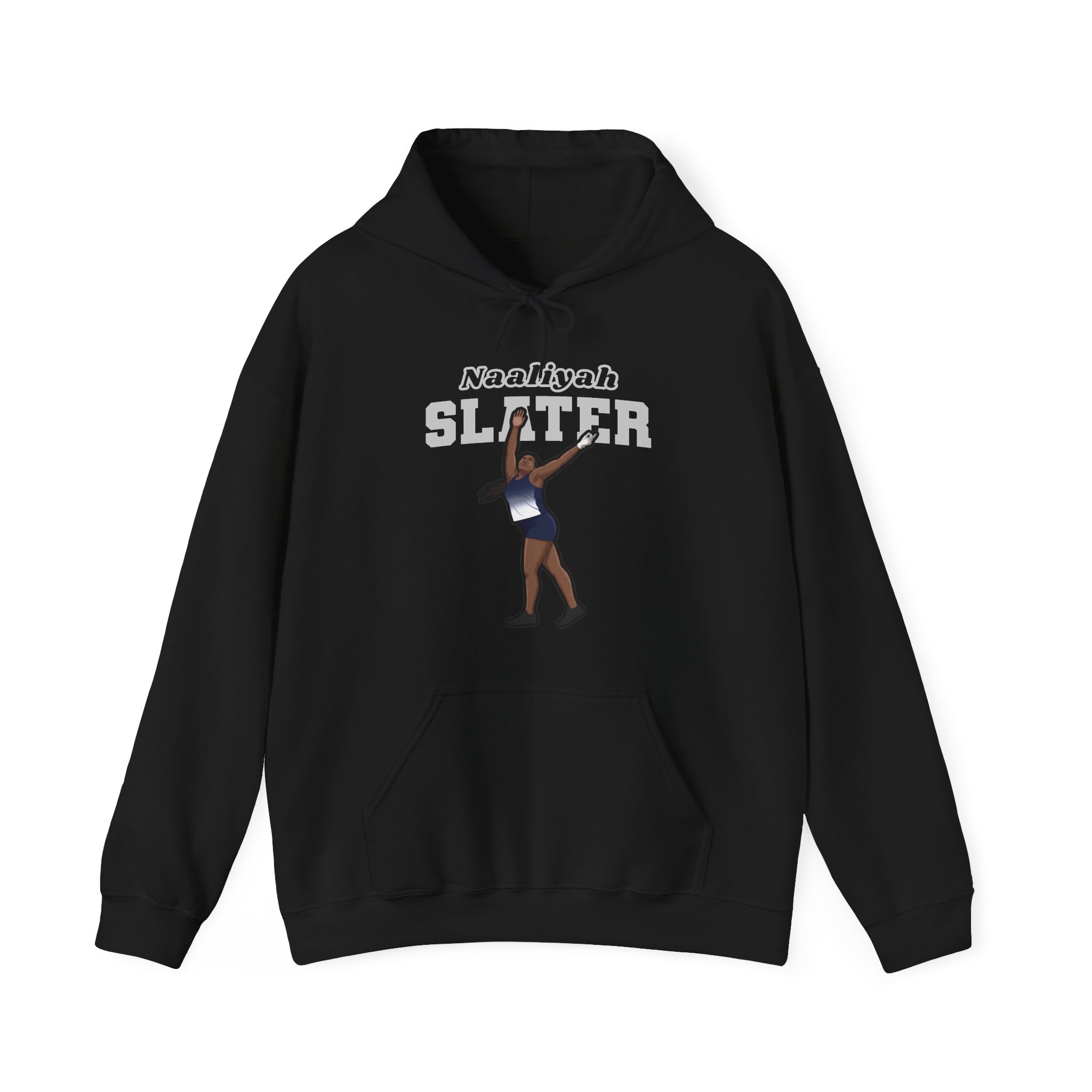Hoodie — character_name_arch in Black