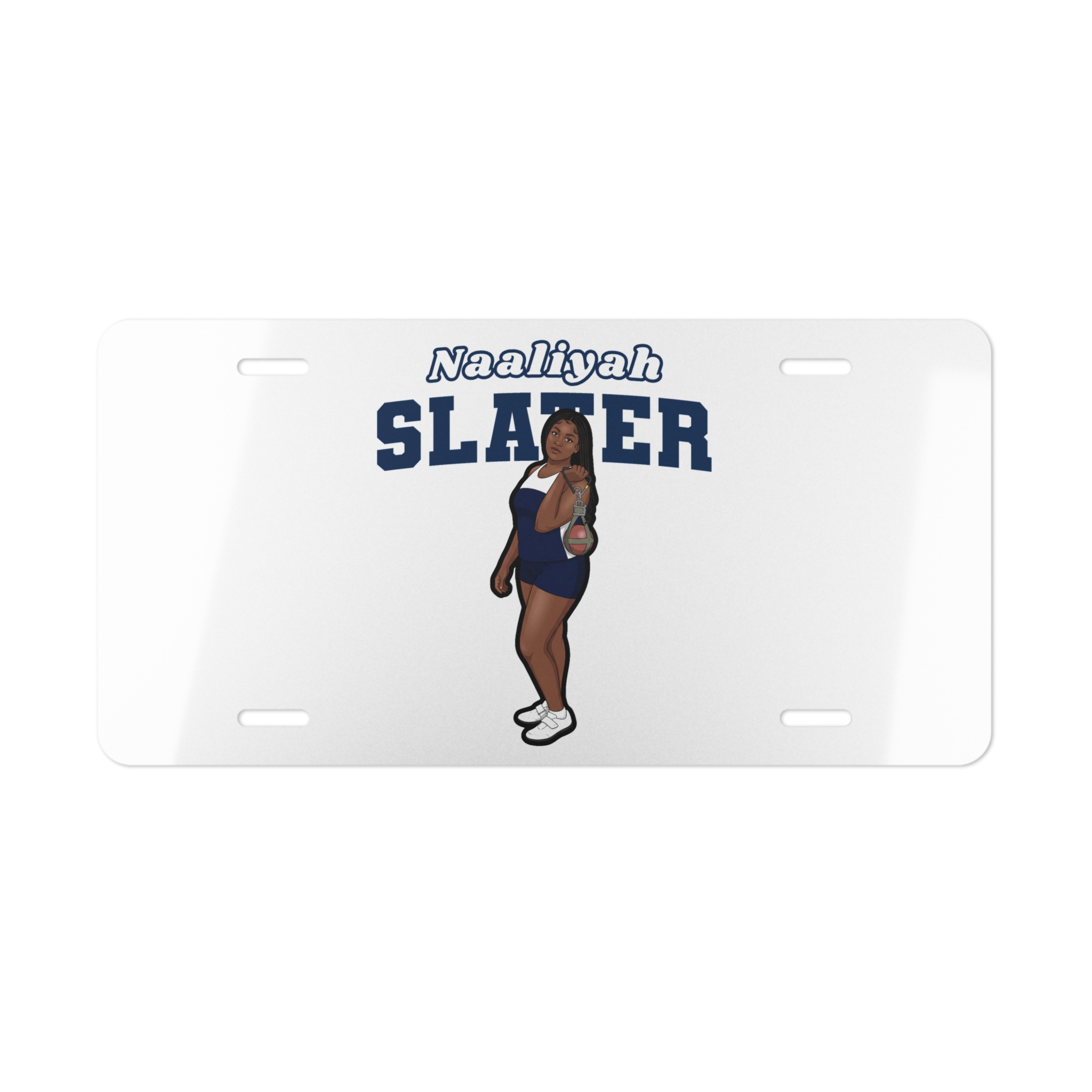 License Plate — character_name_arch in Classic