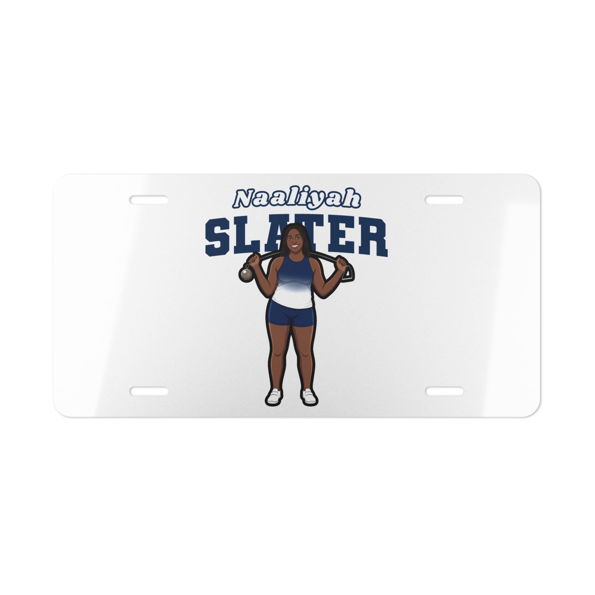 License Plate — character_name_arch in Classic