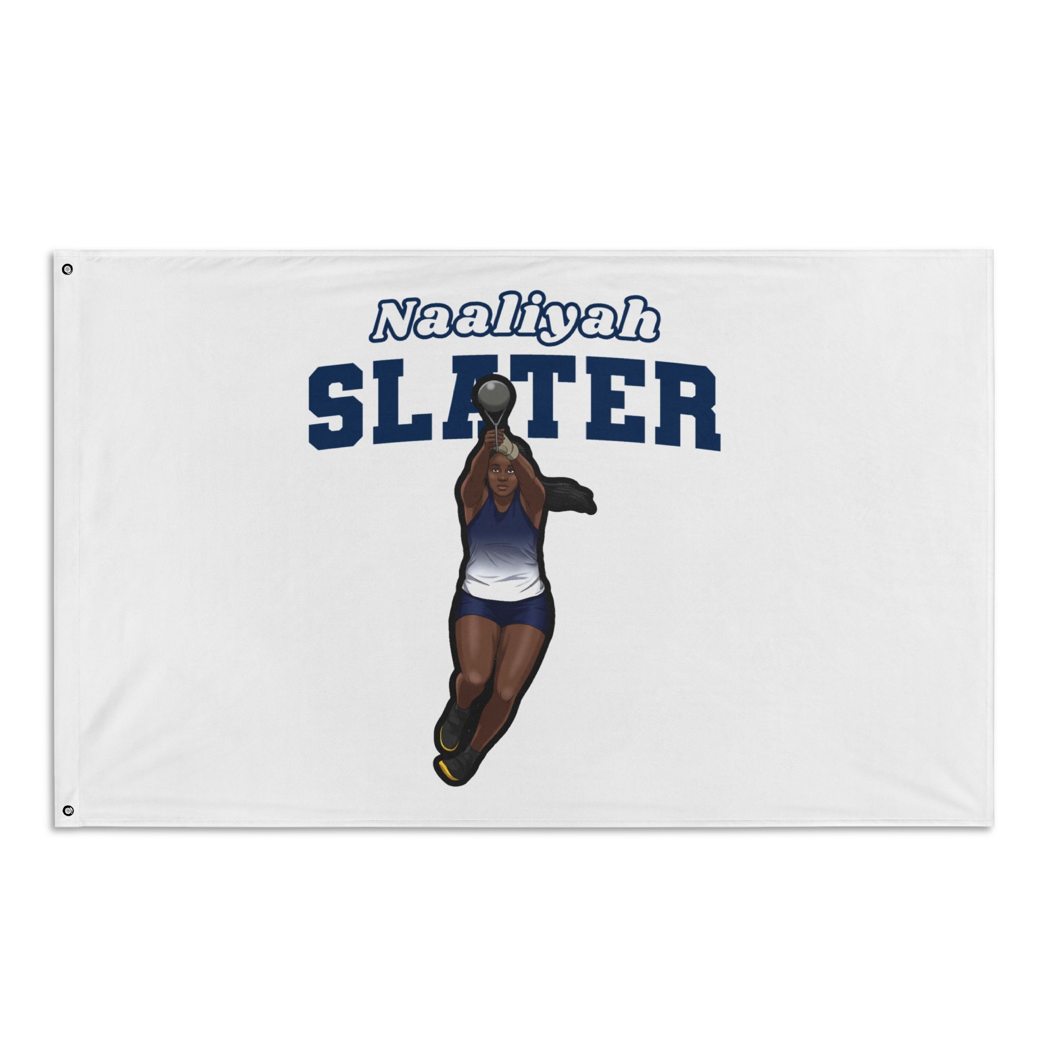 Flag (35 × 56 in) — character_name_arch in Classic