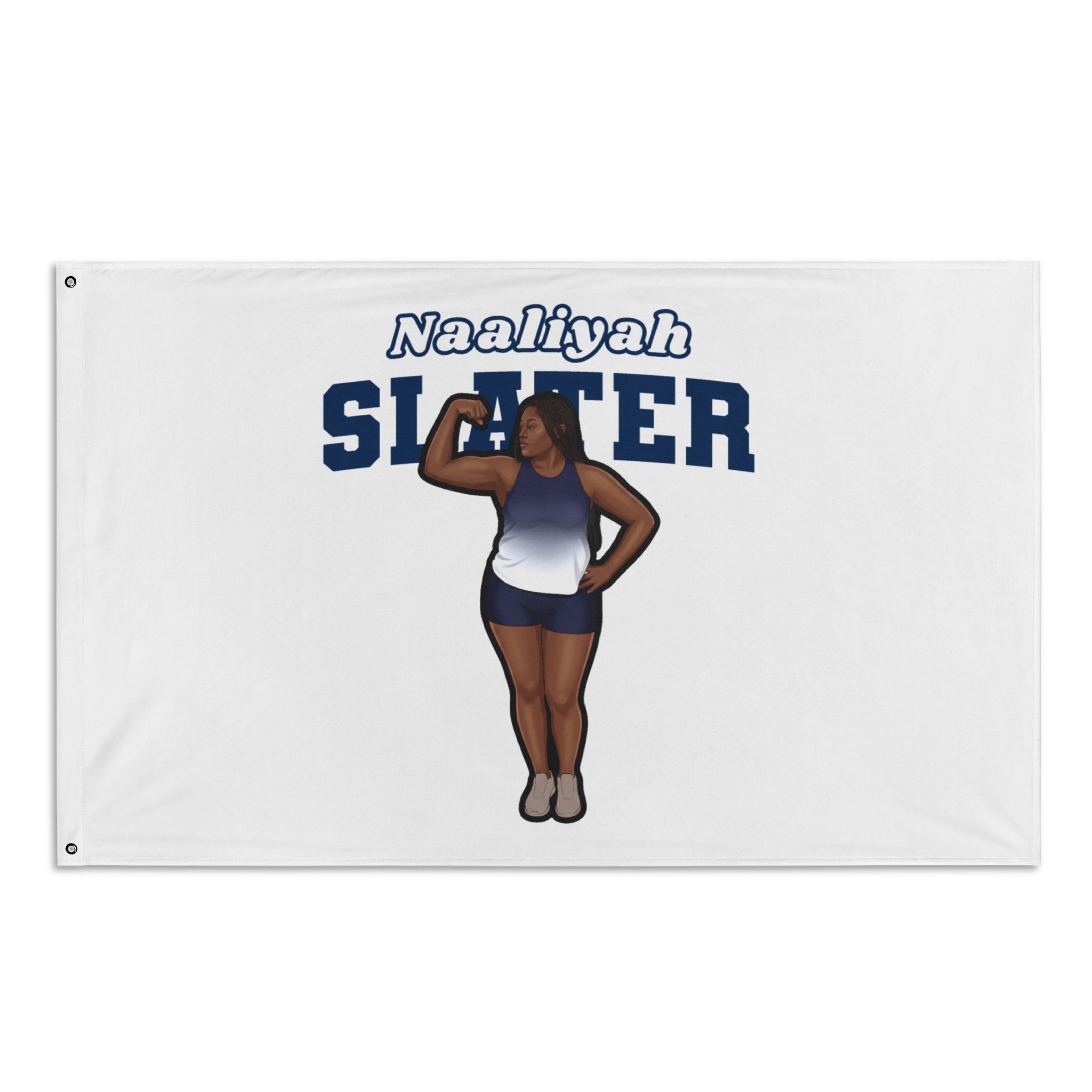 Flag (35 × 56 in) — character_name_arch in Classic