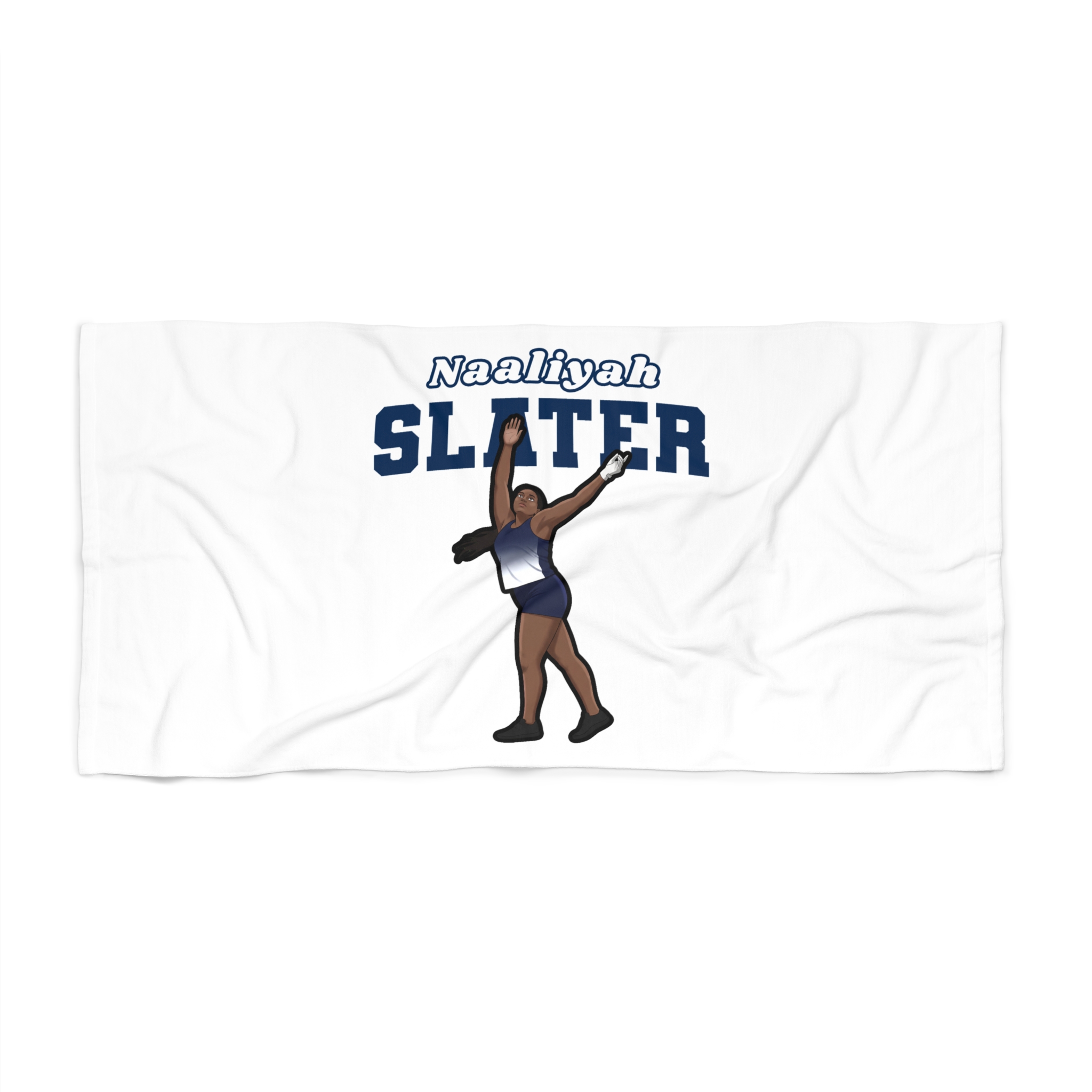 Beach Towel — character_name_arch in Classic