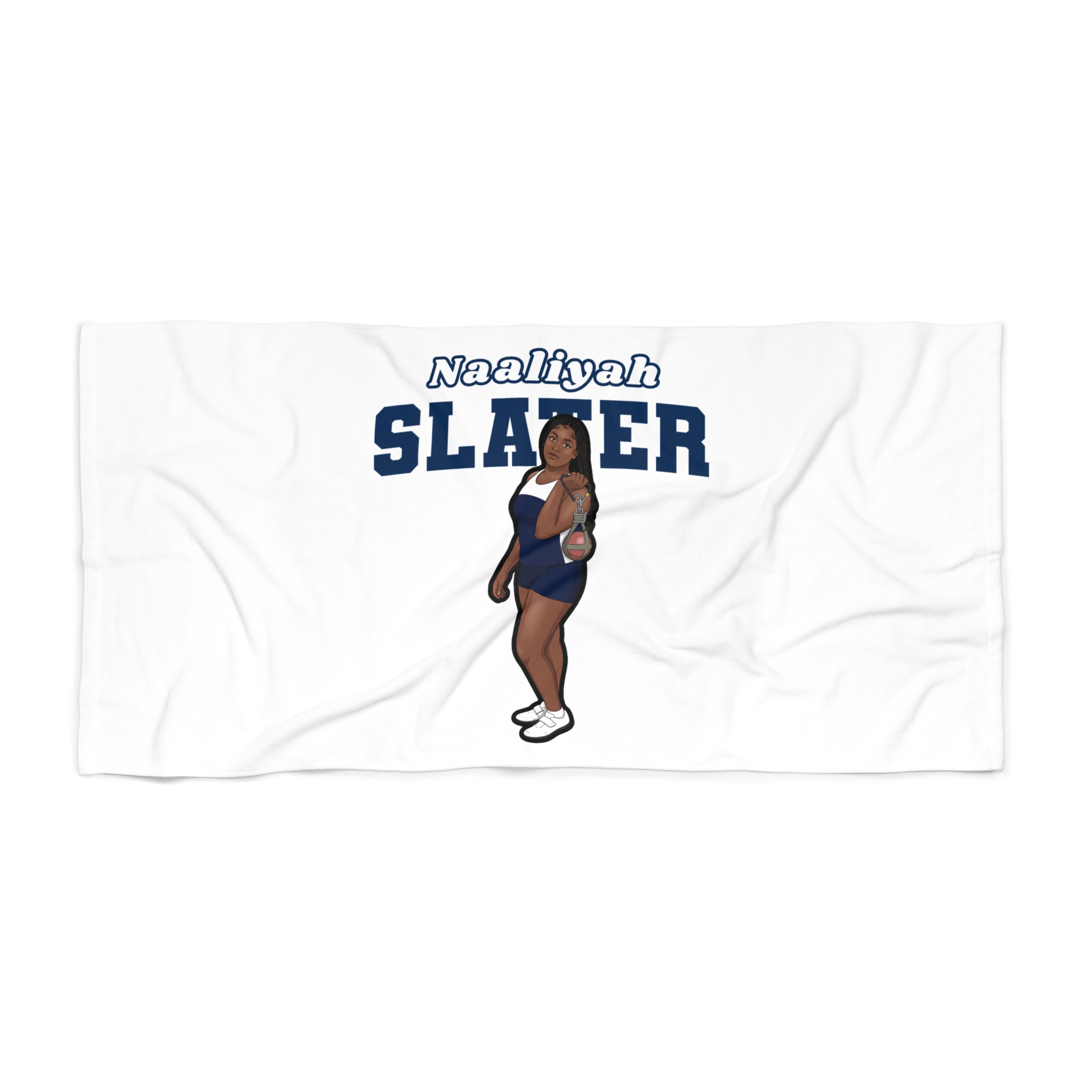 Beach Towel — character_name_arch in Classic