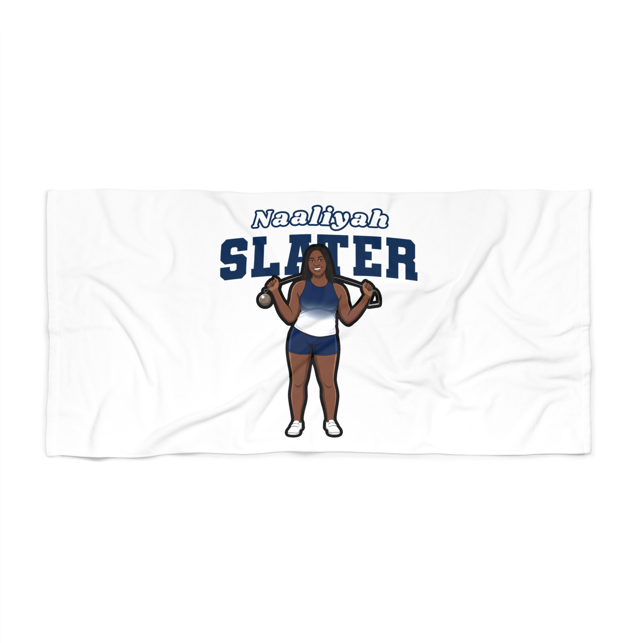 Beach Towel — character_name_arch in Classic