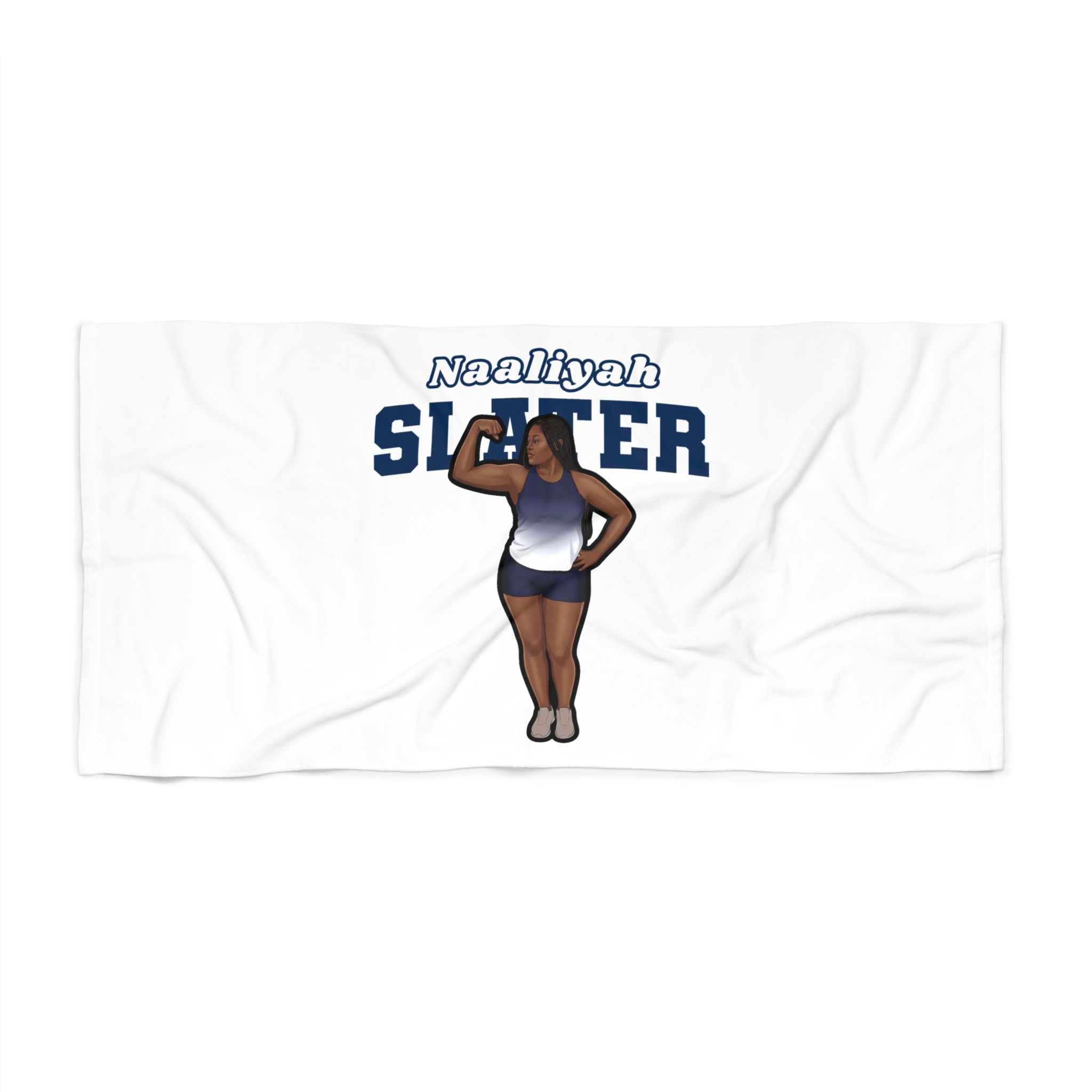 Beach Towel — character_name_arch in Classic