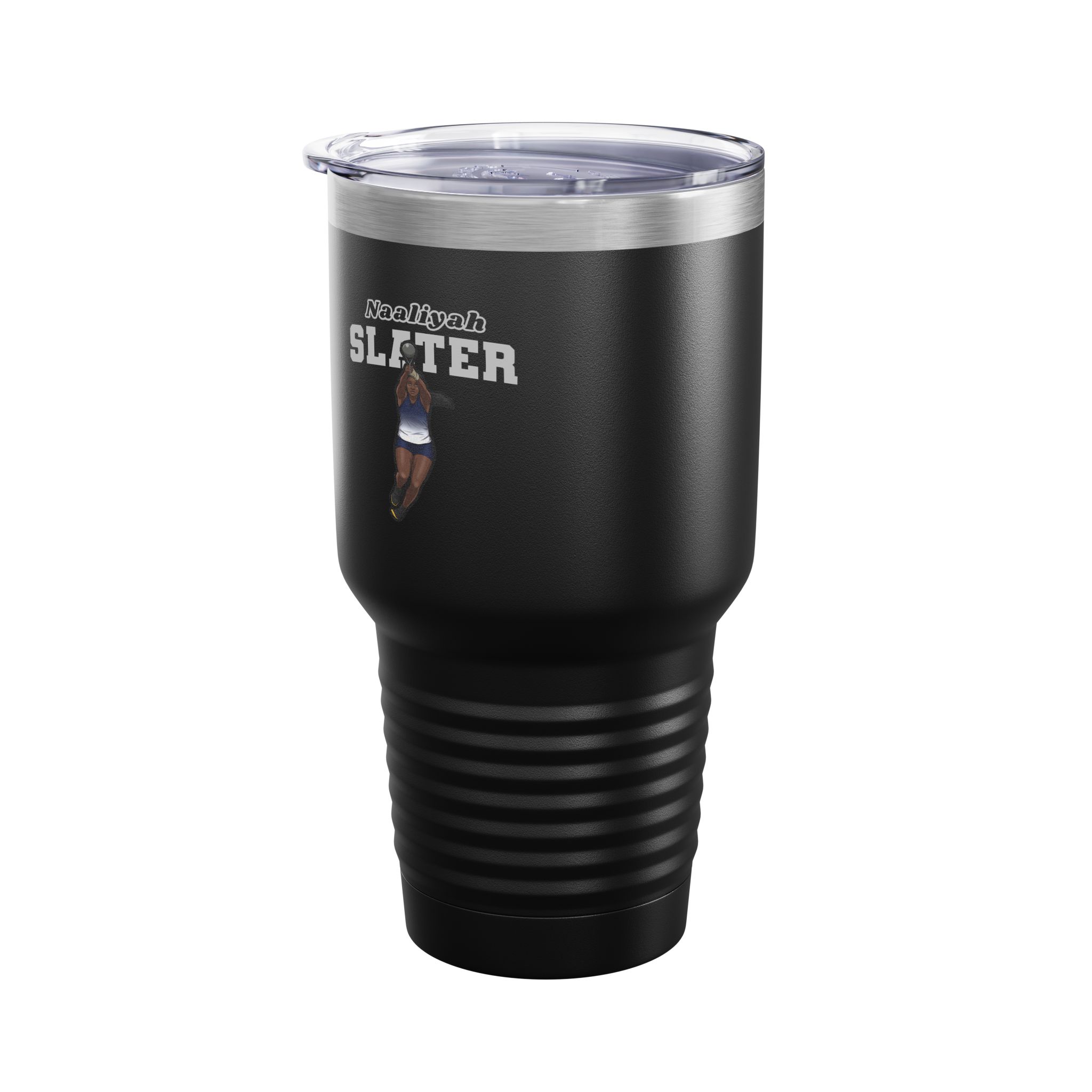 30oz Tumbler — character_name_arch in Black