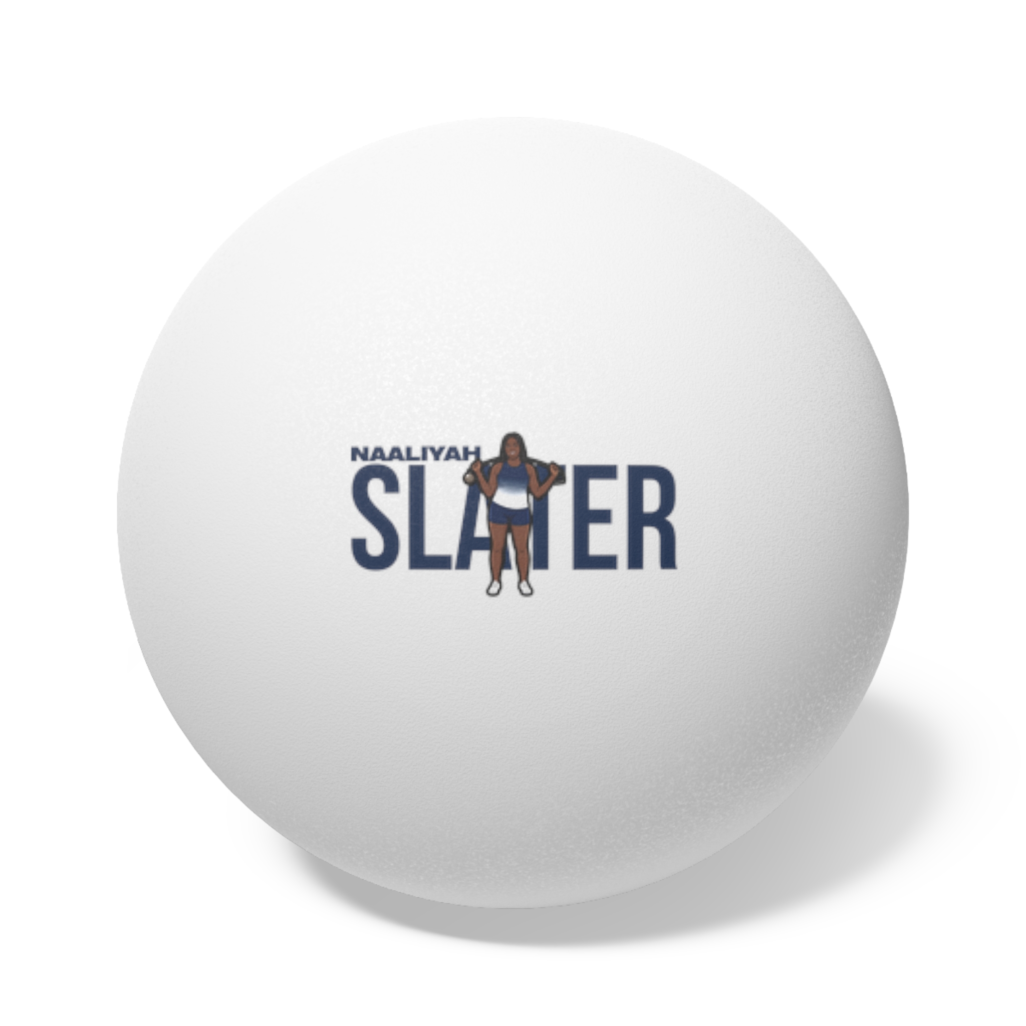 Ping Pong Balls, 6 pcs — character_player_name in White