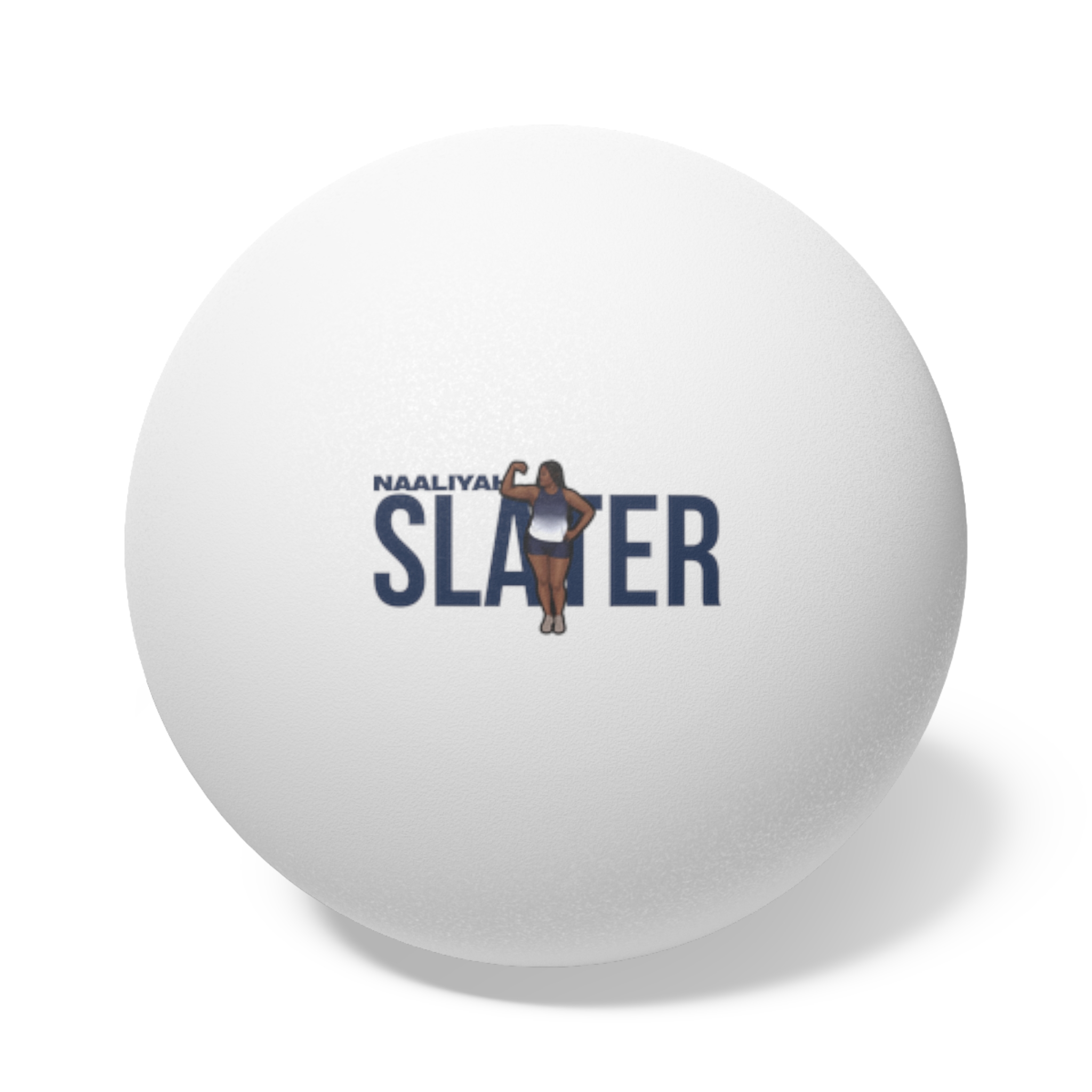 Ping Pong Balls, 6 pcs — character_player_name in White