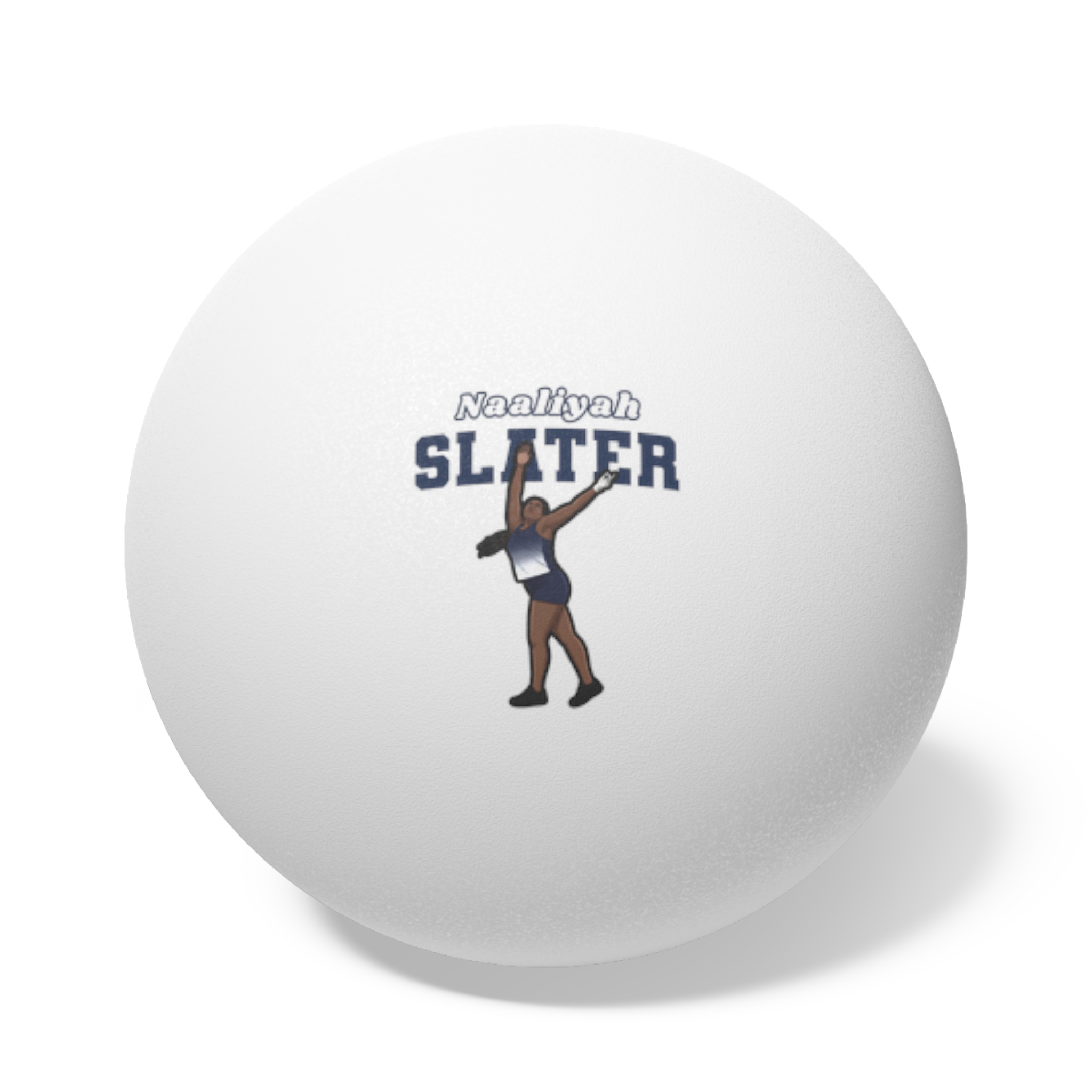Ping Pong Balls, 6 pcs — character_name_arch in White