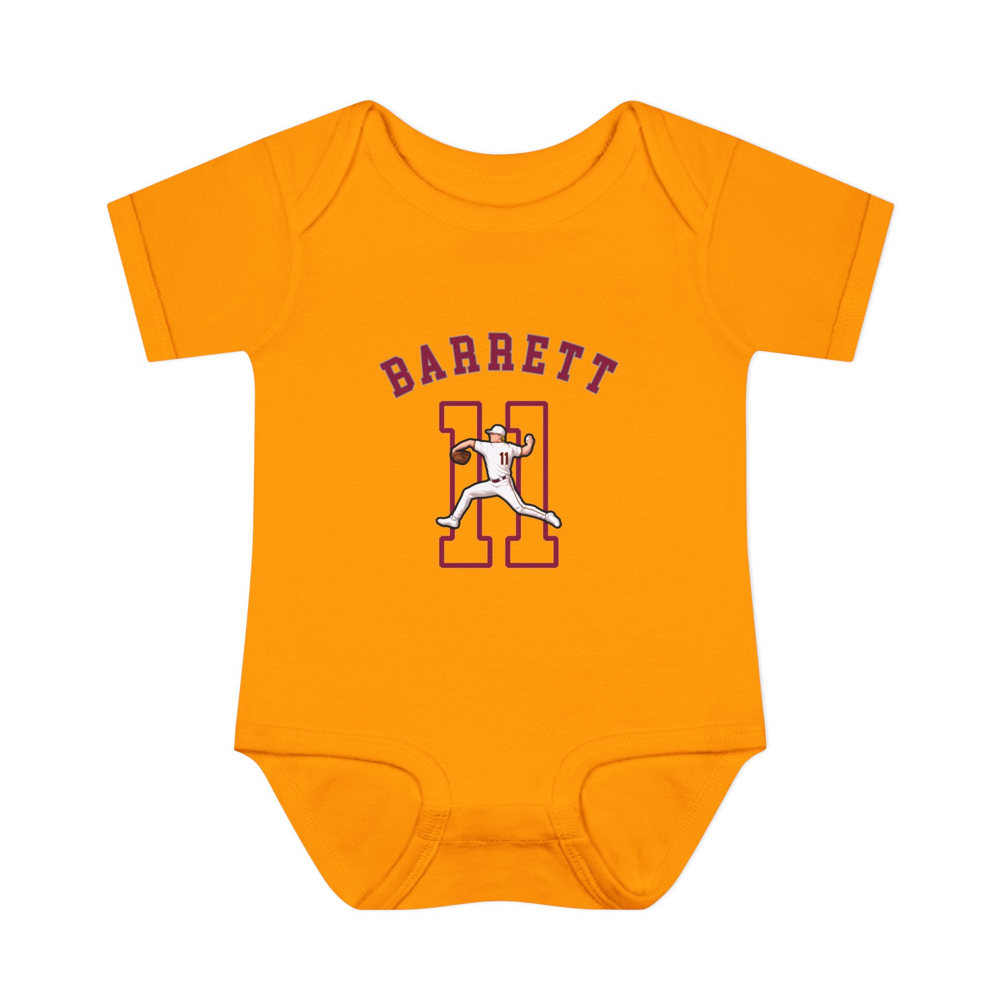 Baby Onesie — character_shirsey_arch in Gold