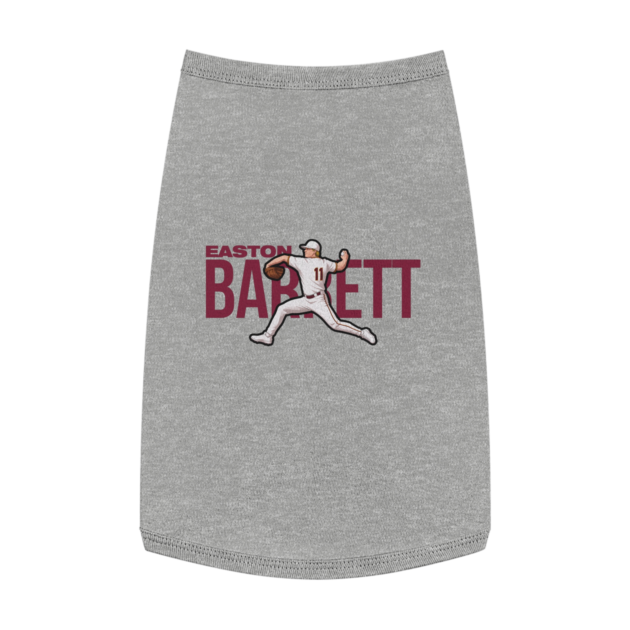 Pet Tank Top — character_player_name in White