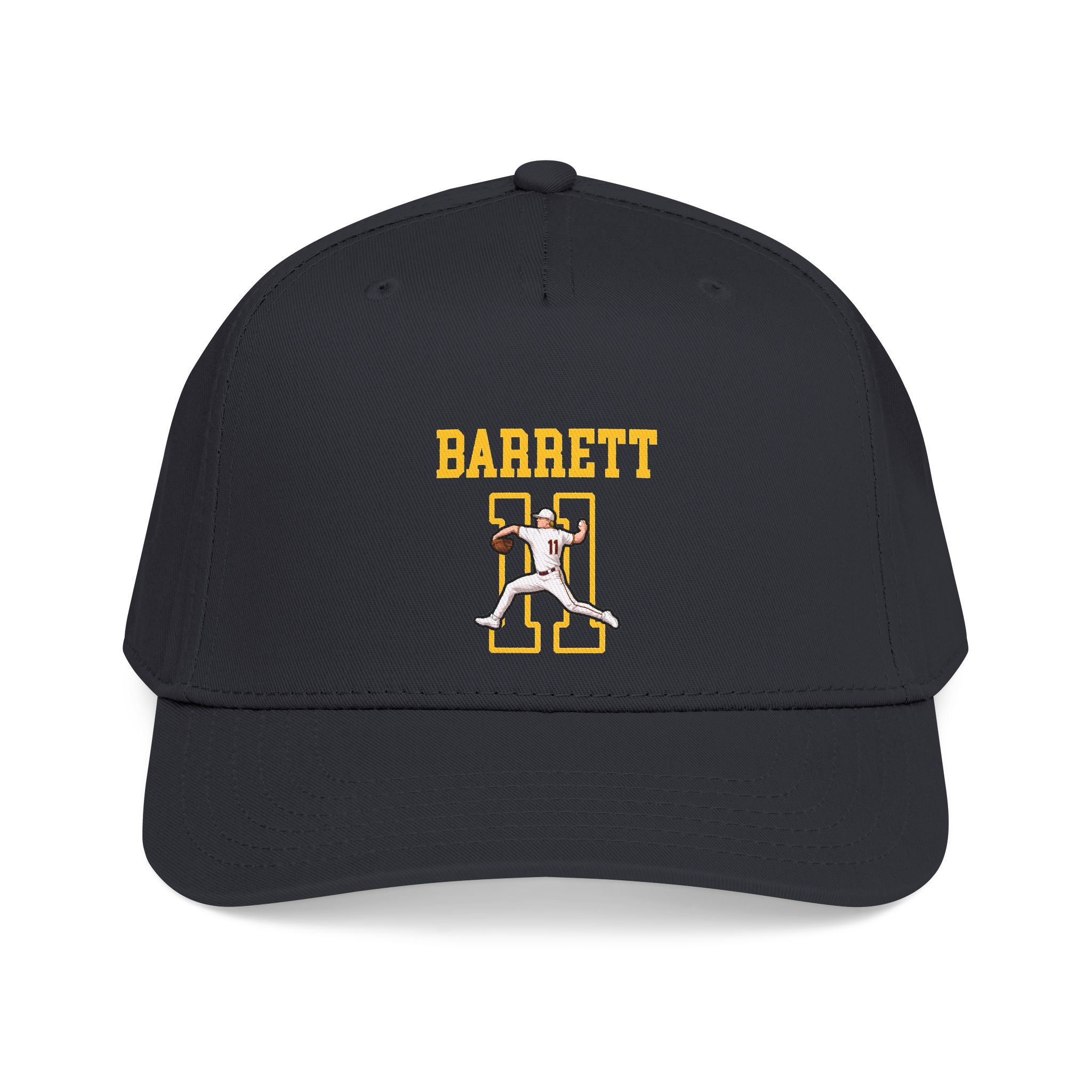 Baseball Cap — character_shirsey in Black