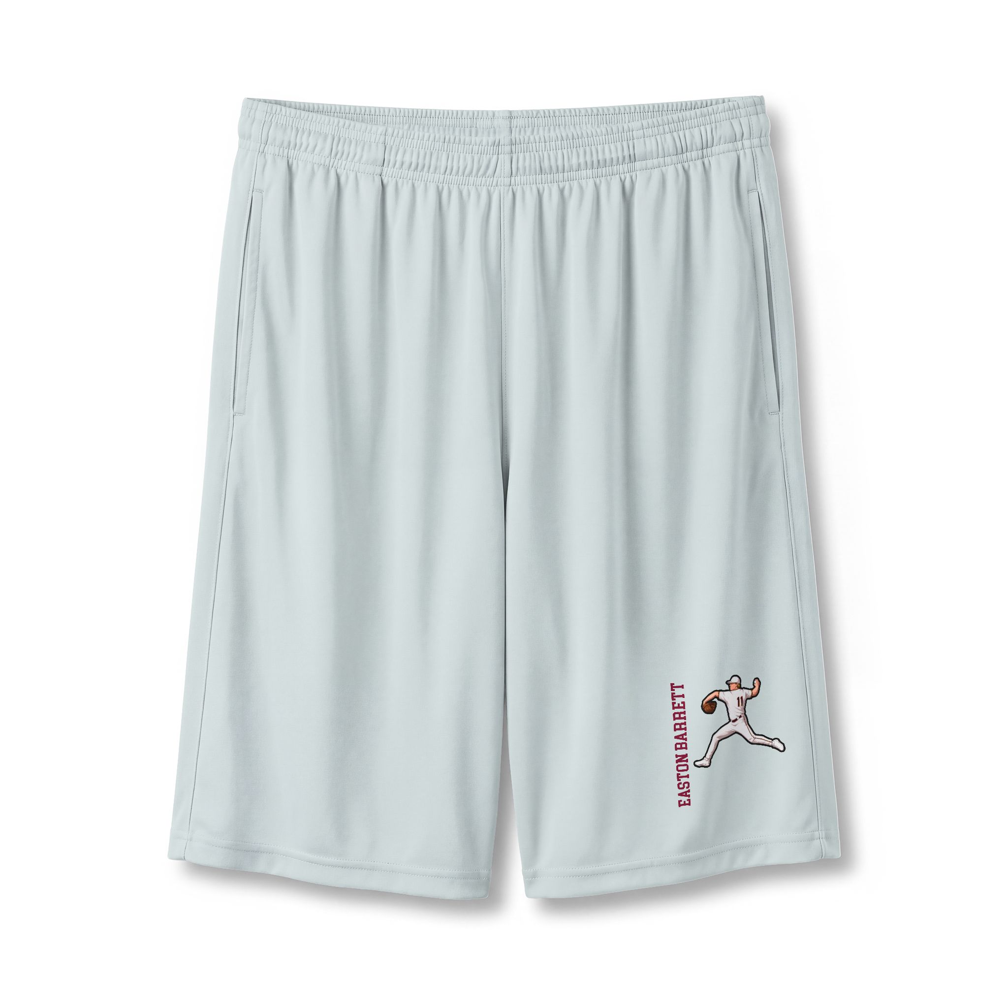Shorts — character_name_vertical in Silver