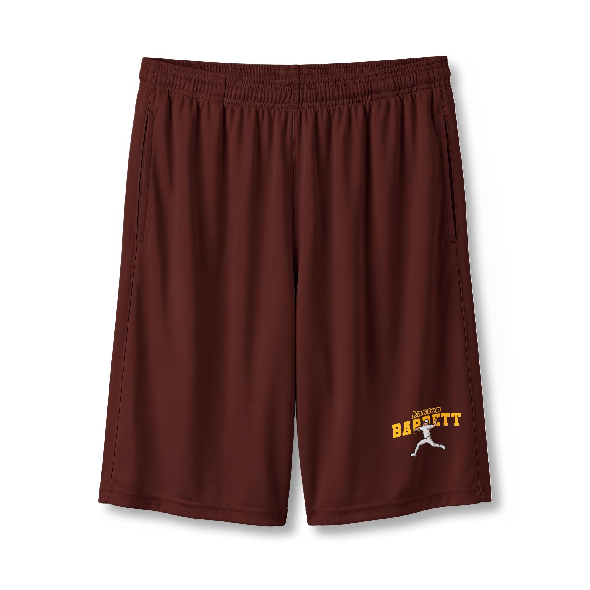 Shorts — character_name_arch in Maroon