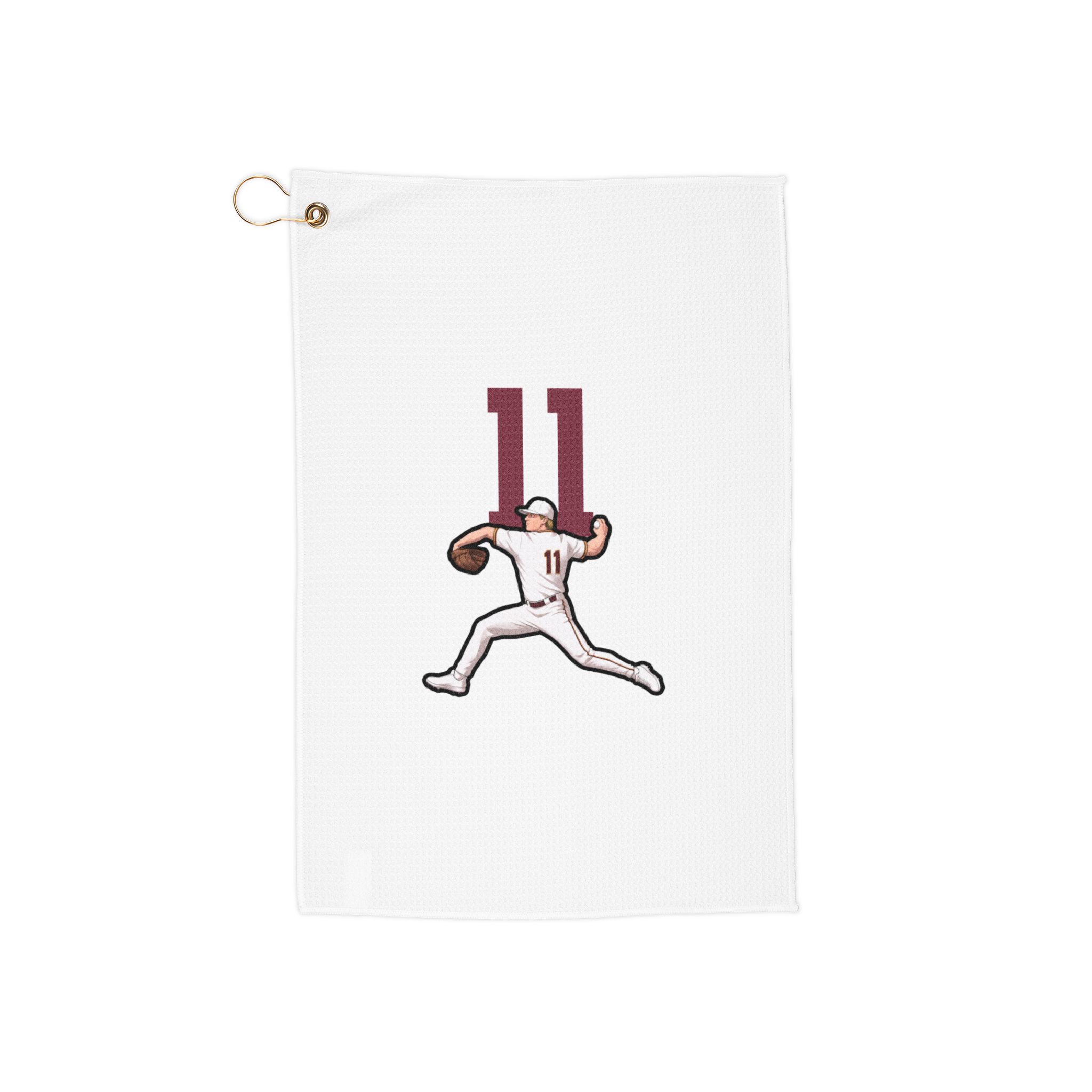 Golf Towel — character_number_top in Classic