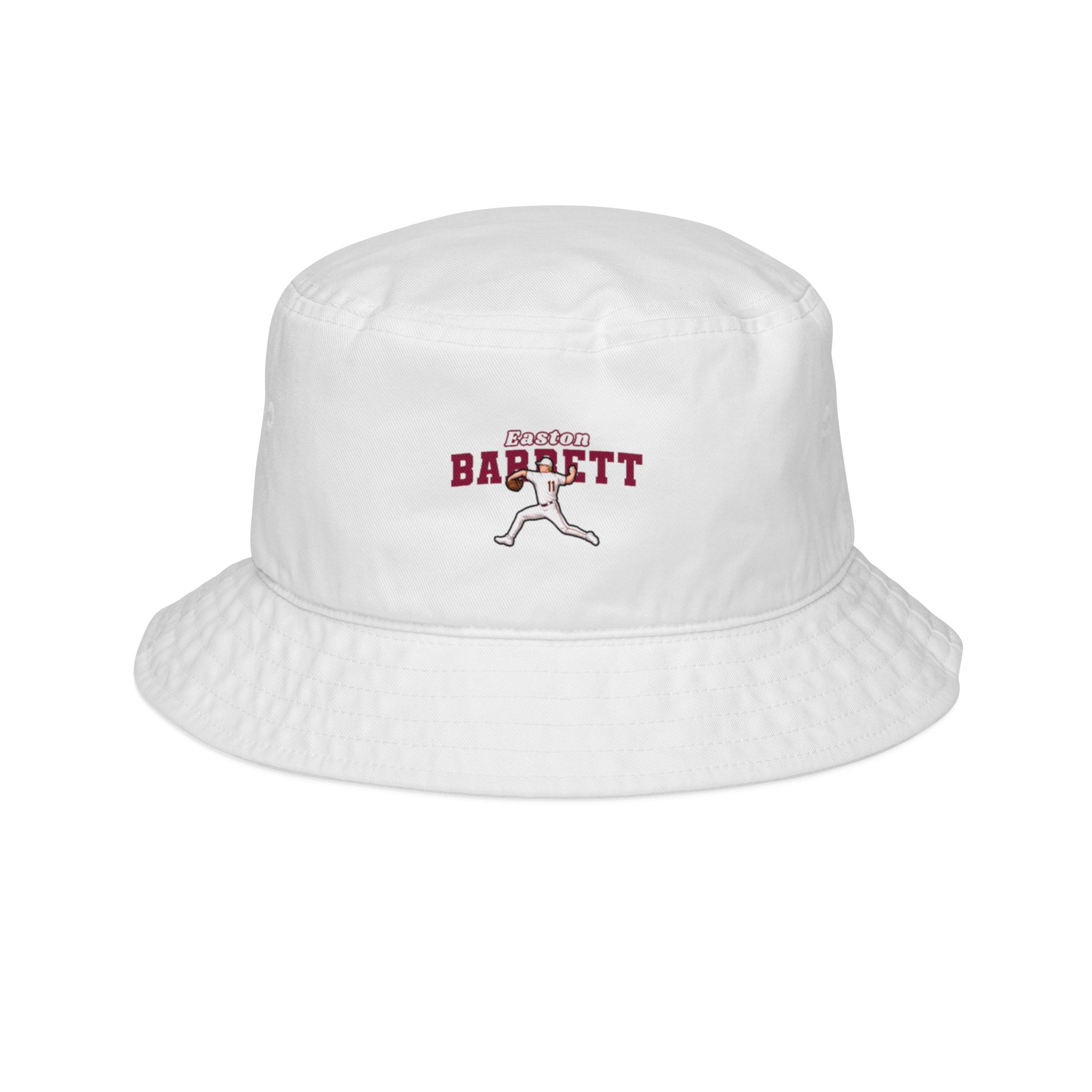 Bucket Hat — character_name_arch in White