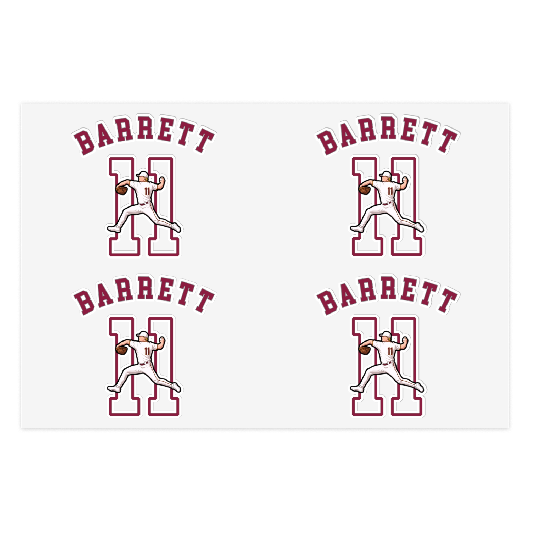 Sticker Sheet — character_shirsey_arch in Classic