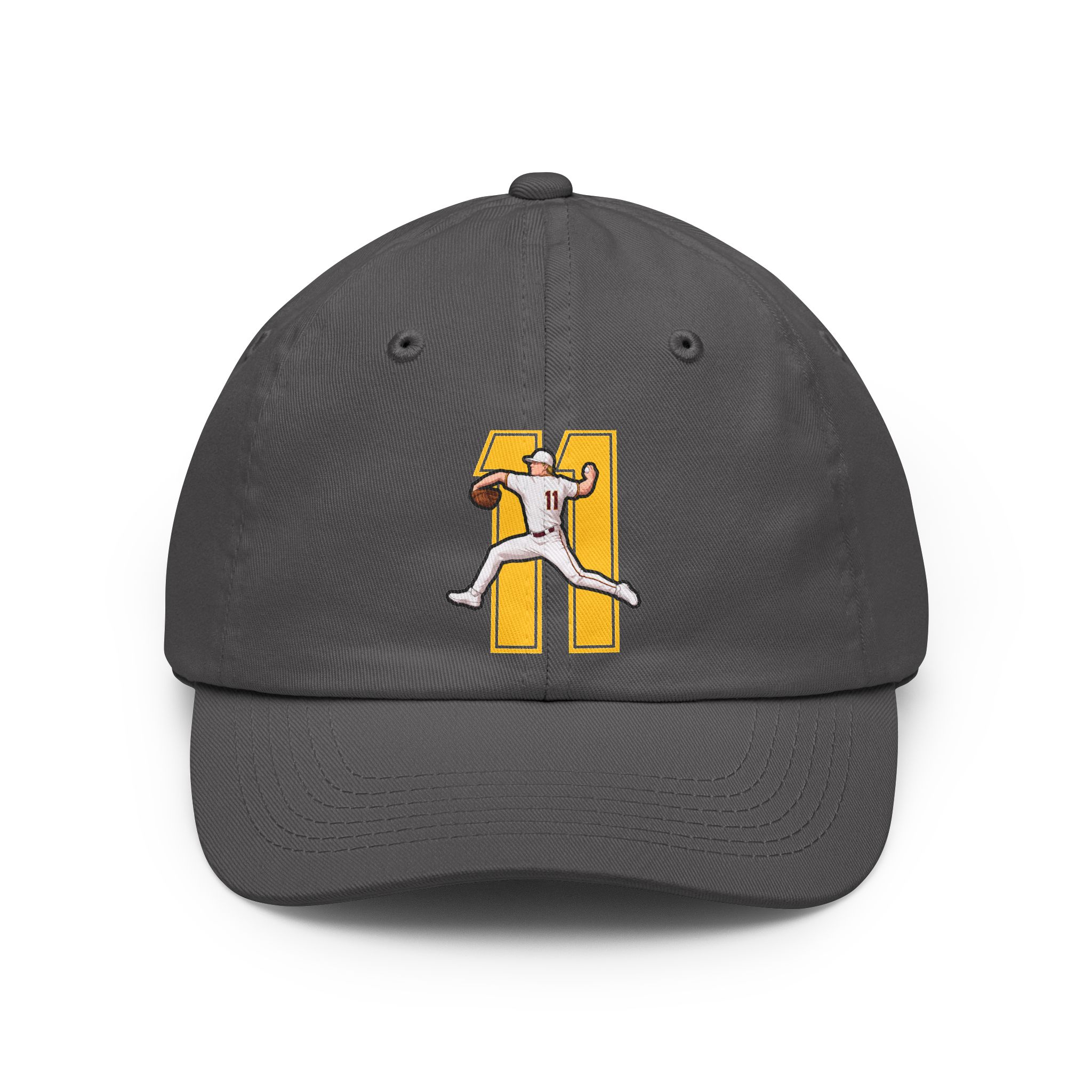 Classic Cap — character_number in Grey