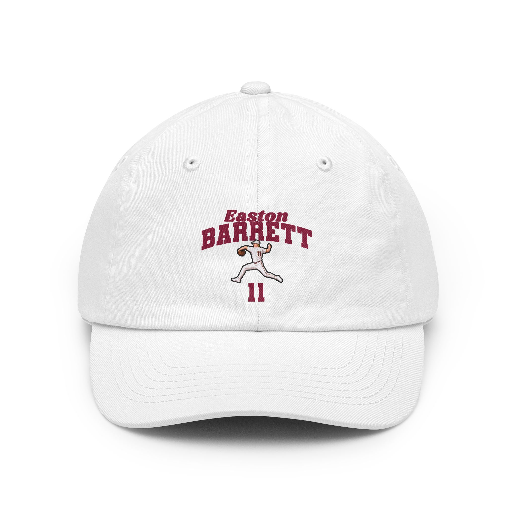 Classic Cap — character_signature_arch in White