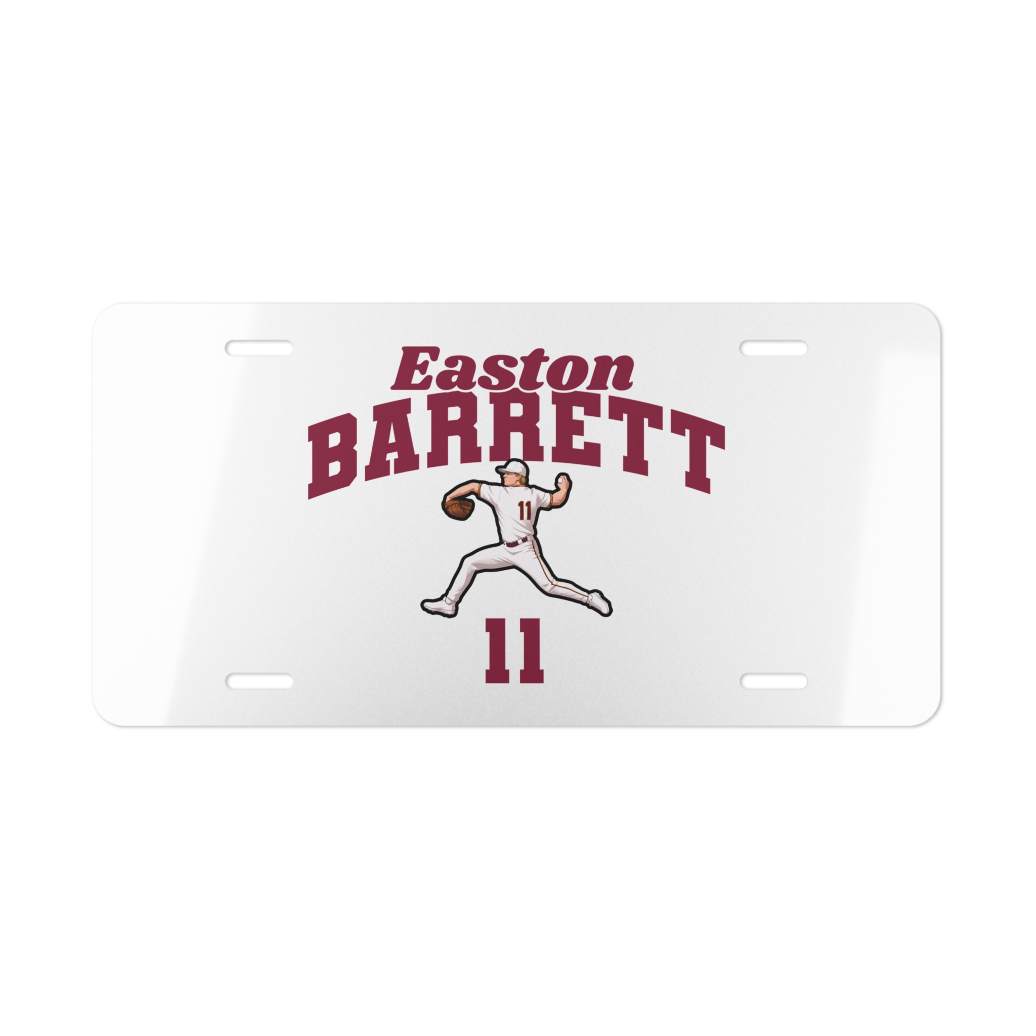 License Plate — character_signature_arch in Classic