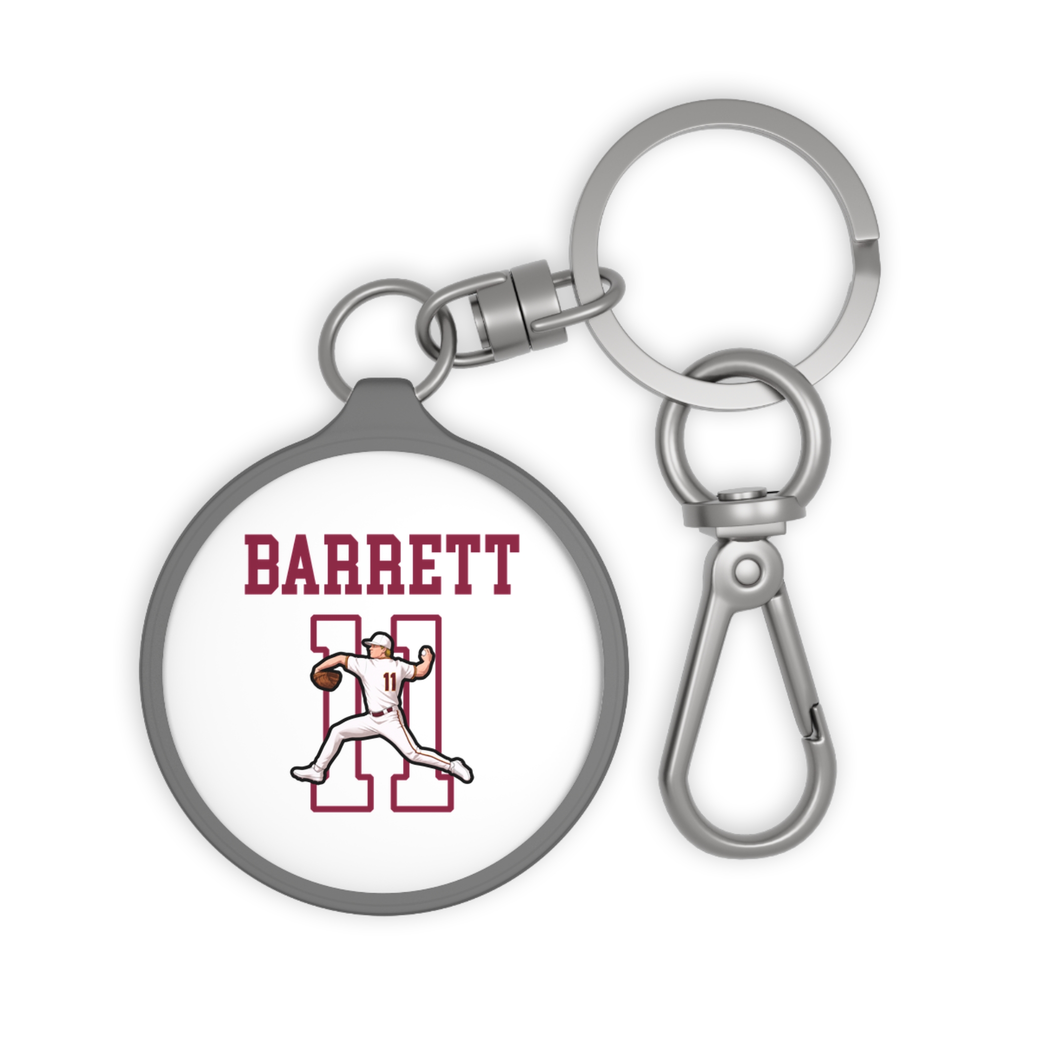 Keychain — character_shirsey in Grey