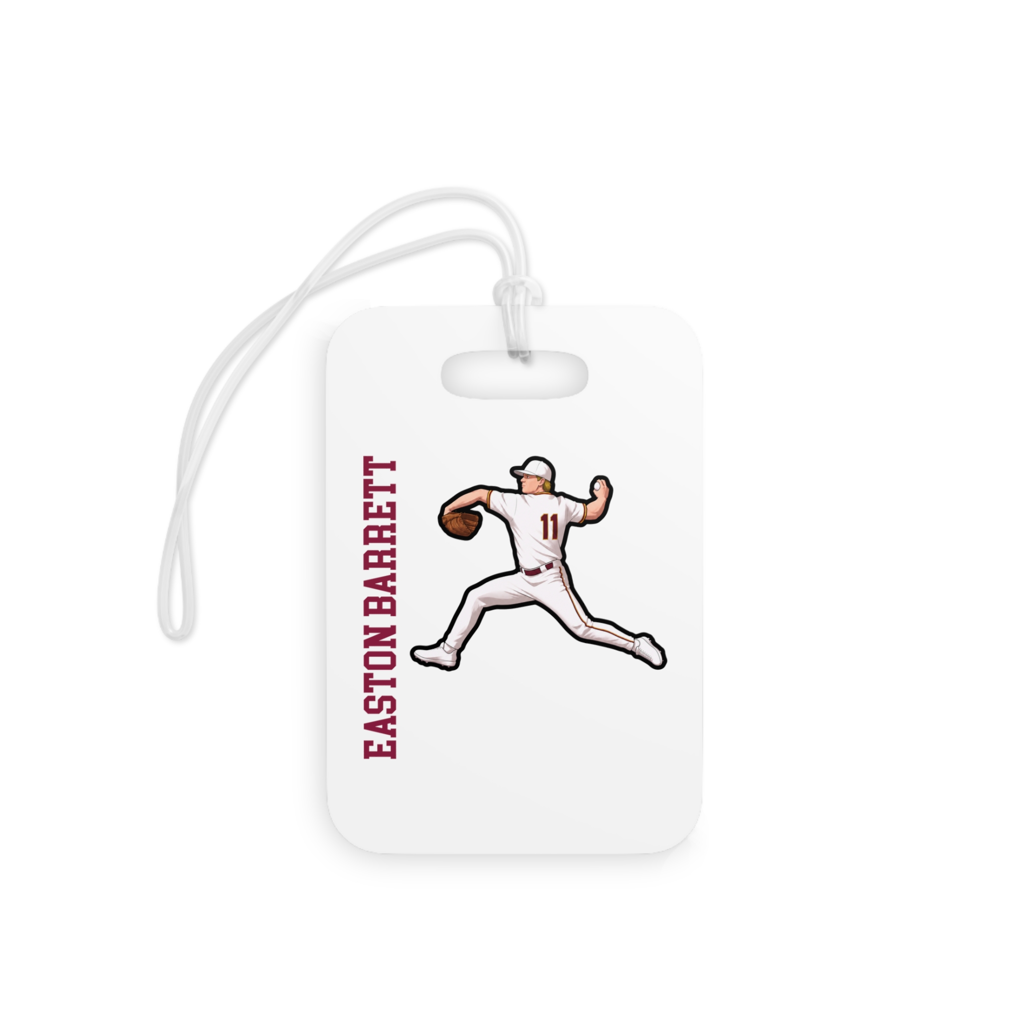 Bag Tag — character_name_vertical in Classic