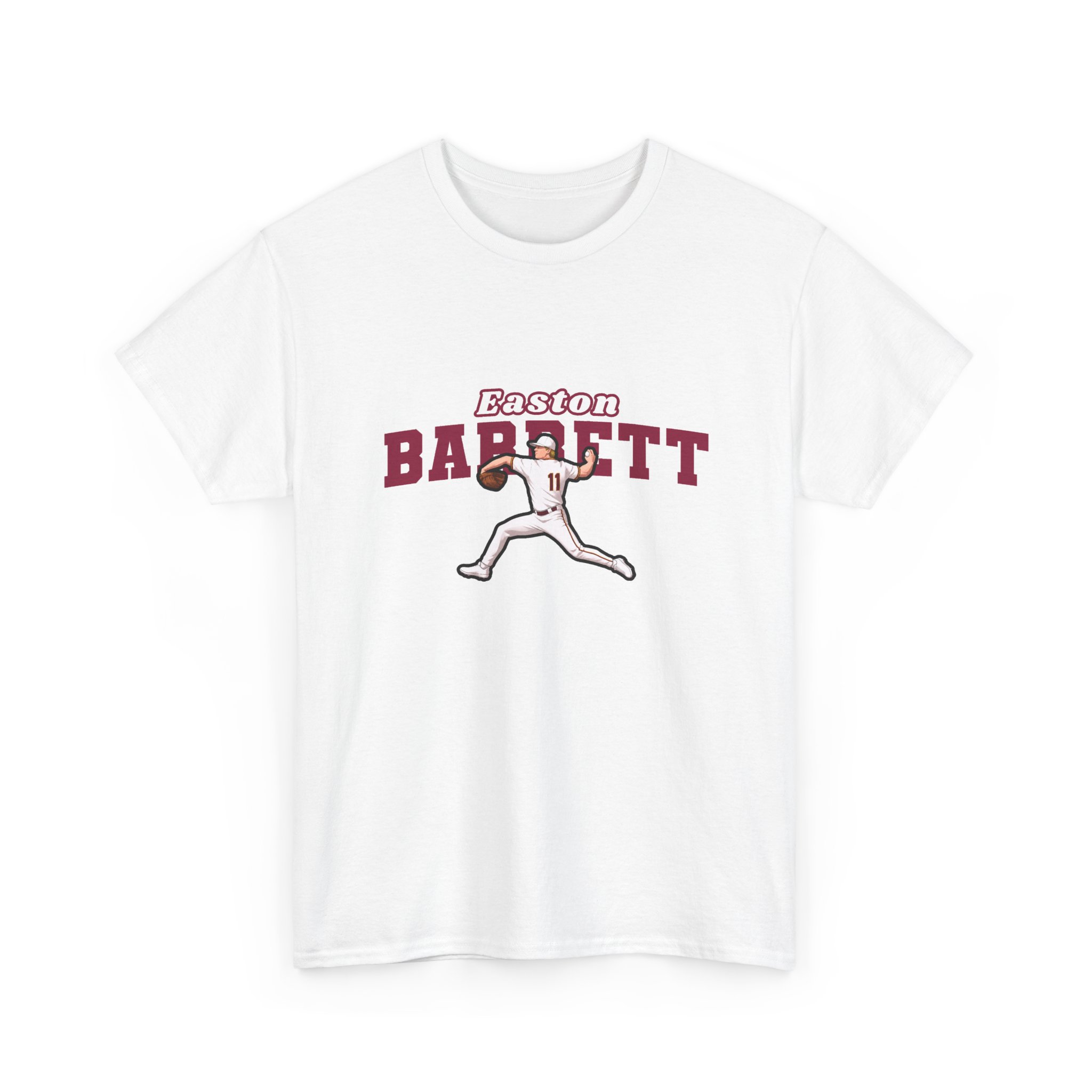 Tee — character_name_arch in White