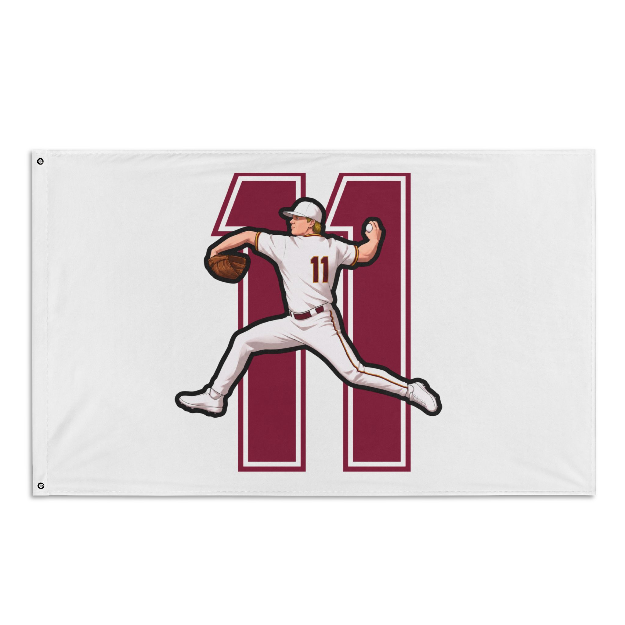 Flag (35 × 56 in) — character_number in Classic