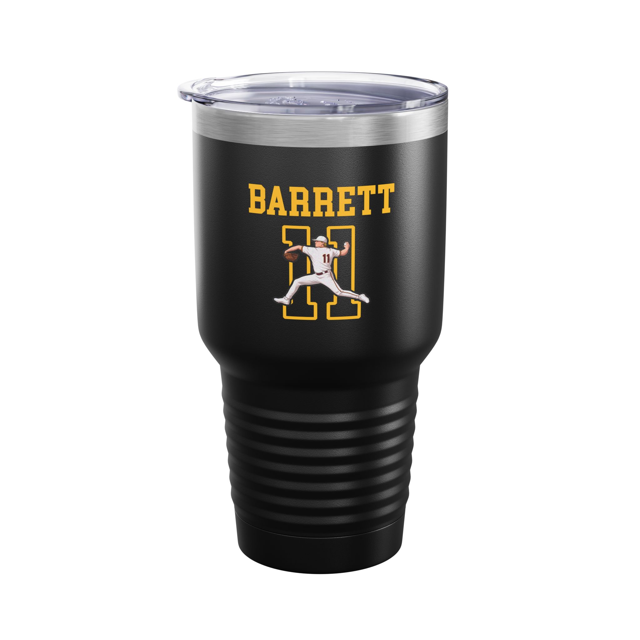 30oz Tumbler — character_shirsey in Black