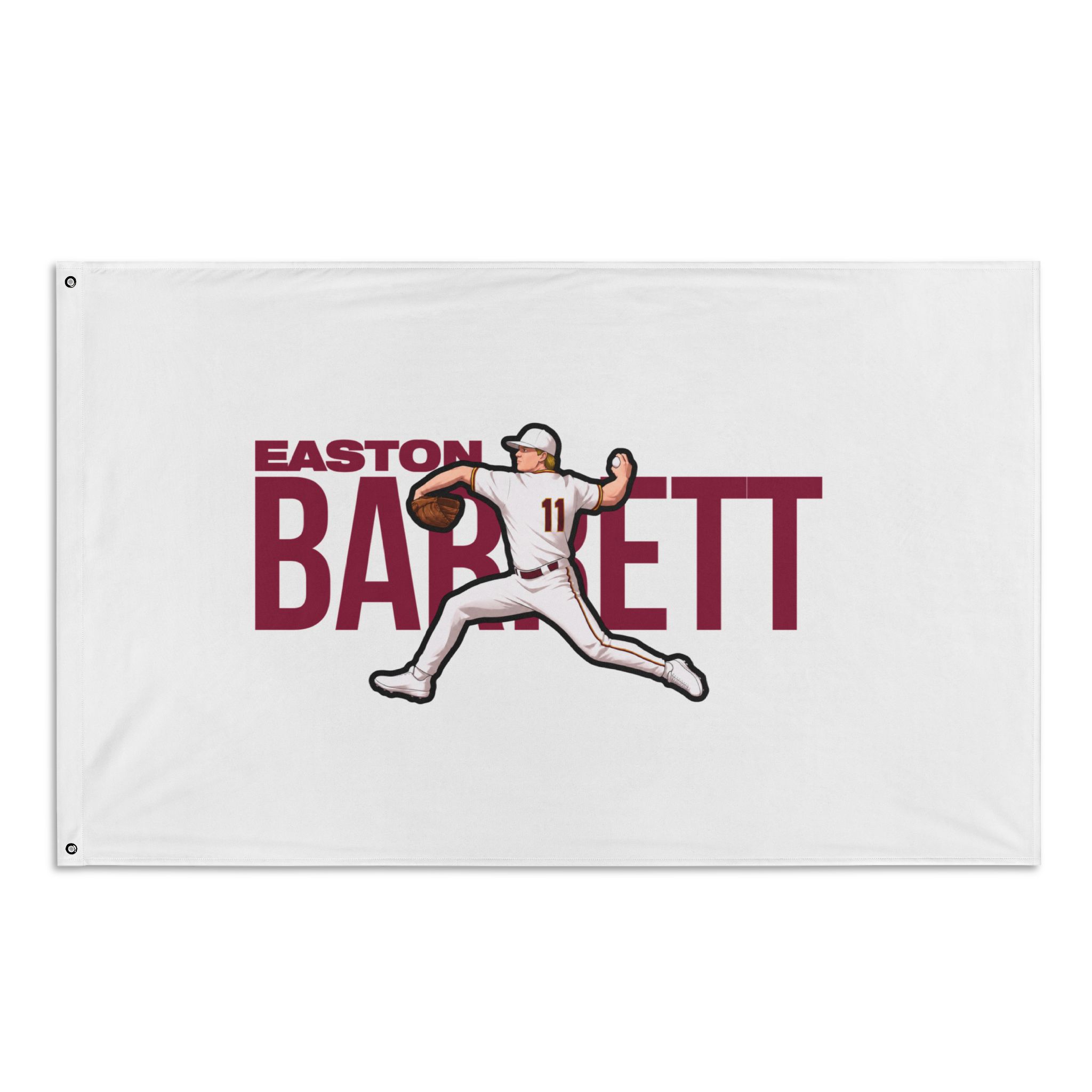 Flag (35 × 56 in) — character_player_name in Classic