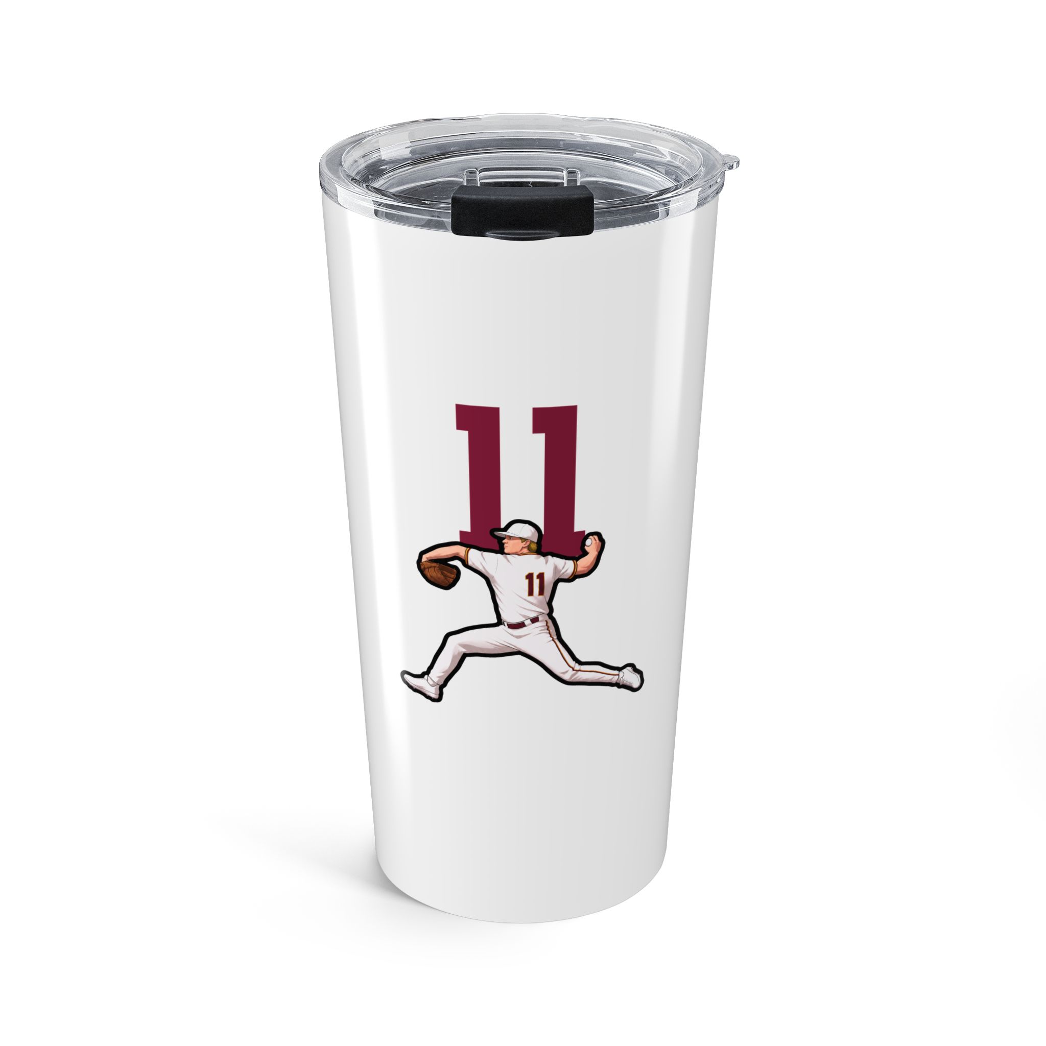 20oz Tumbler — character_number_top in Classic