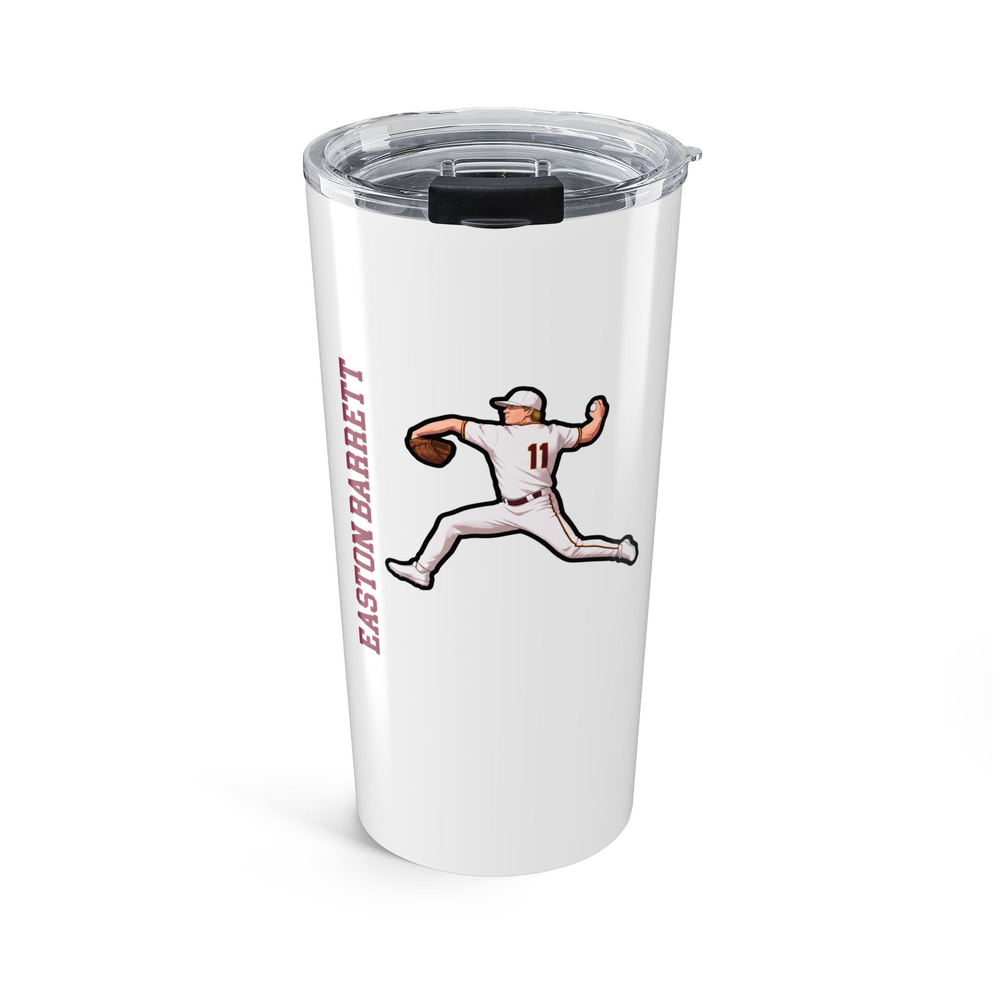 20oz Tumbler — character_name_vertical in Classic