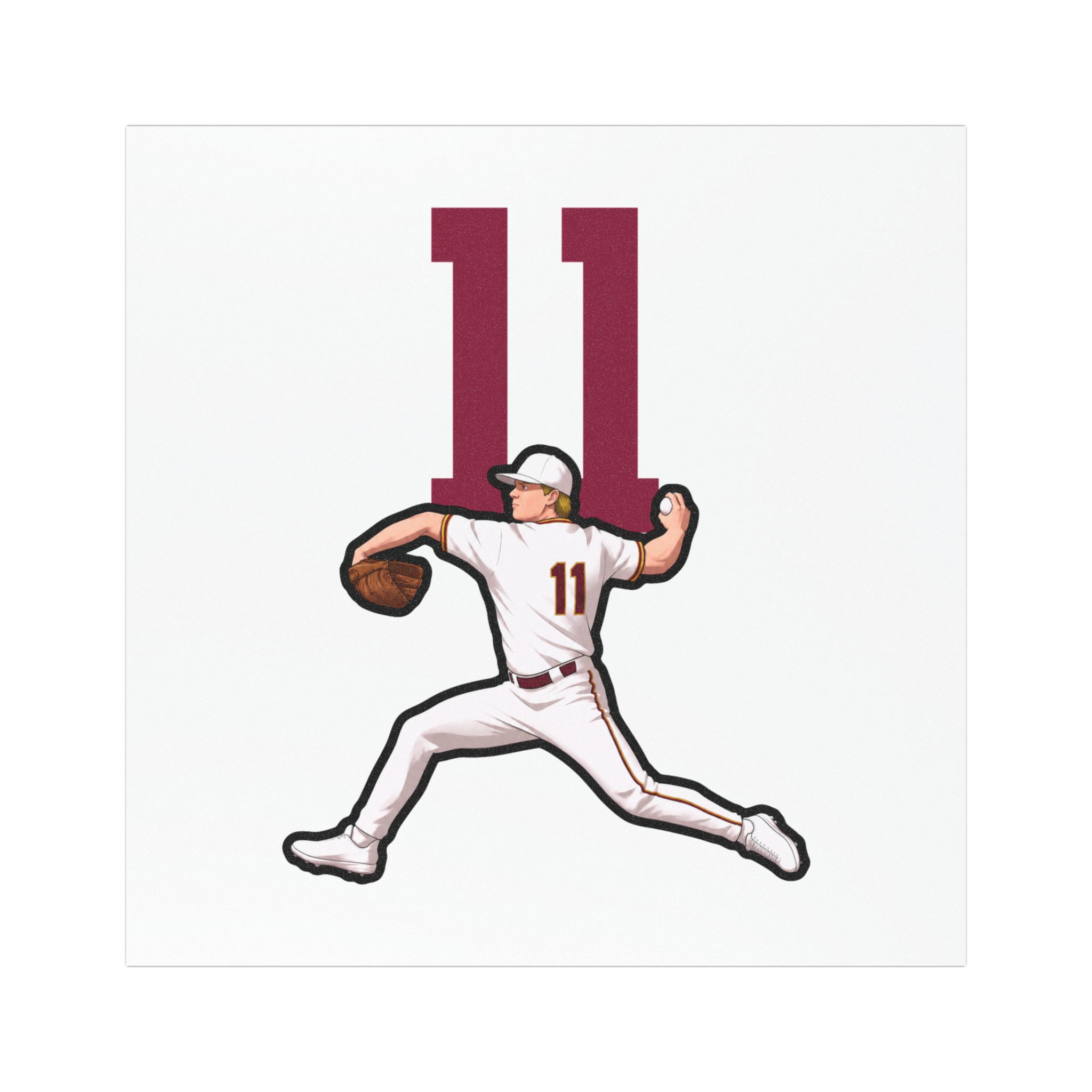 Car Magnets — character_number_top in Classic