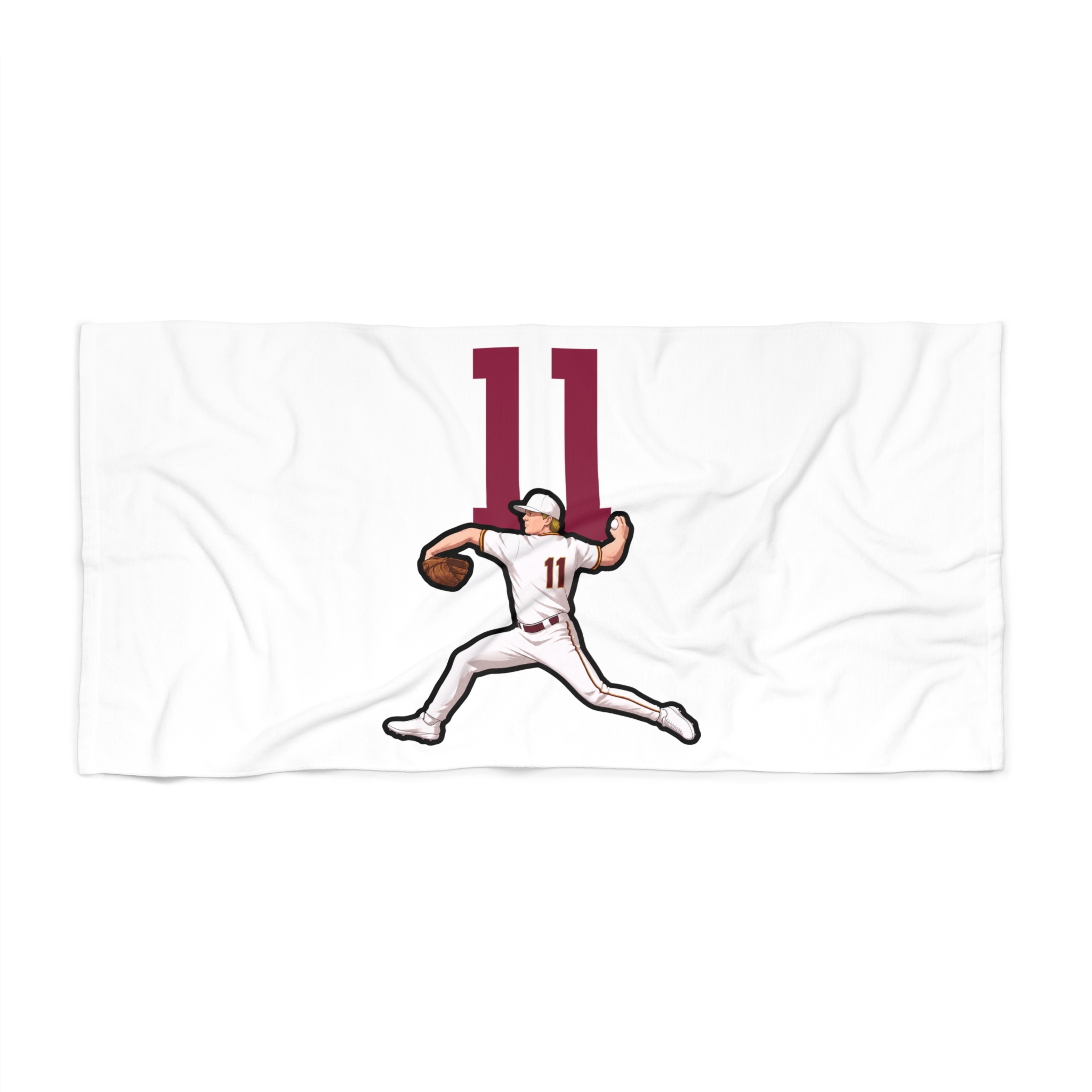 Beach Towel — character_number_top in Classic