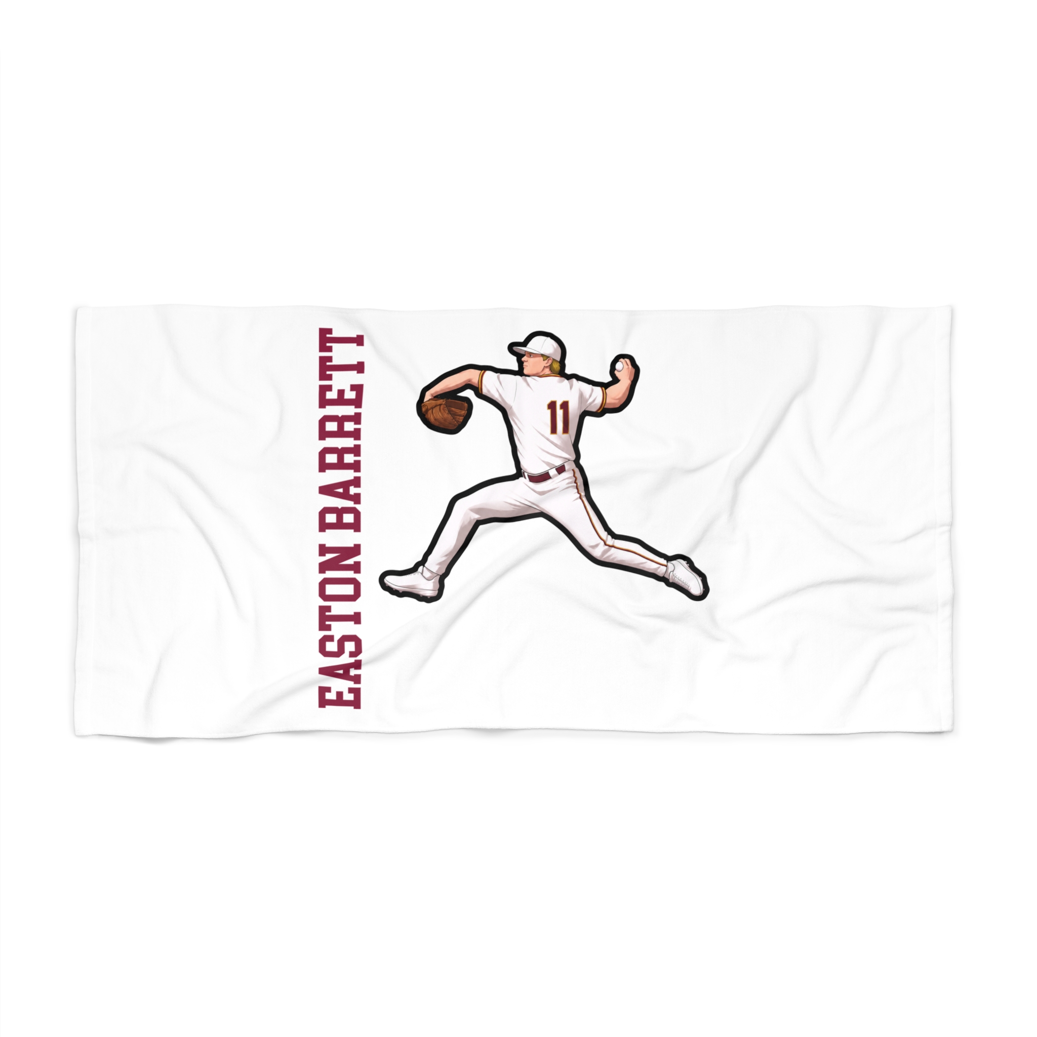 Beach Towel — character_name_vertical in Classic