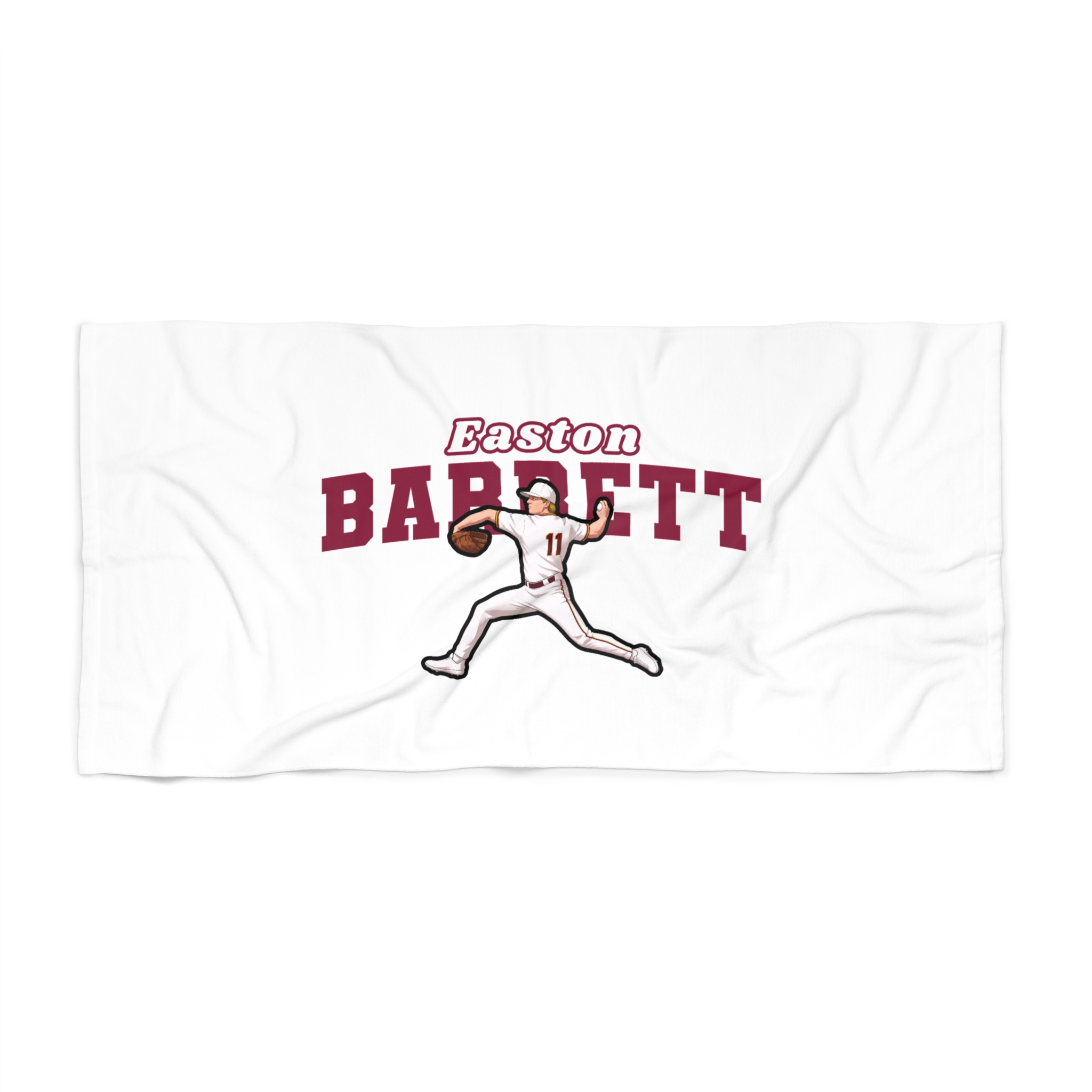 Beach Towel — character_name_arch in Classic