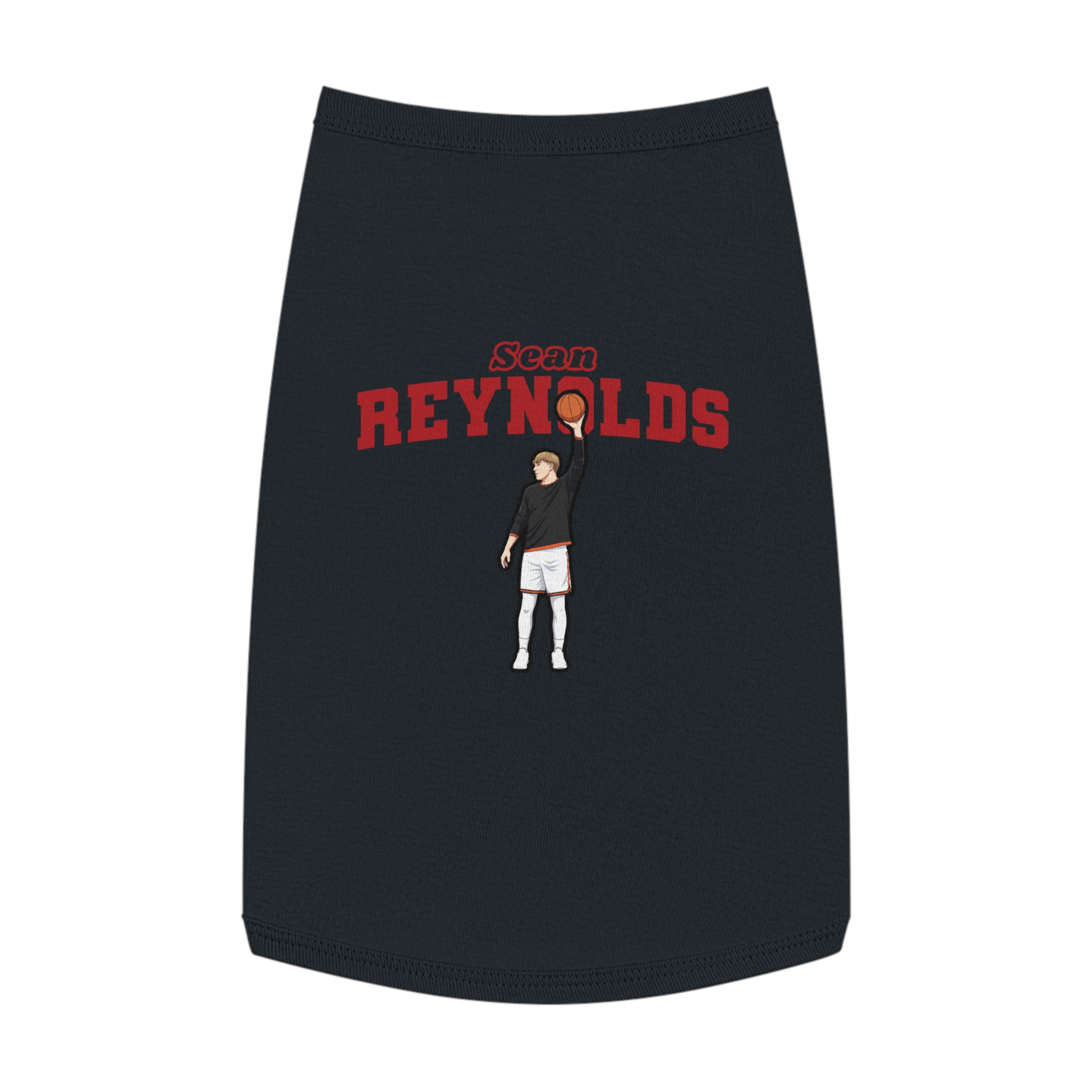 Pet Tank Top — character_name_arch in White
