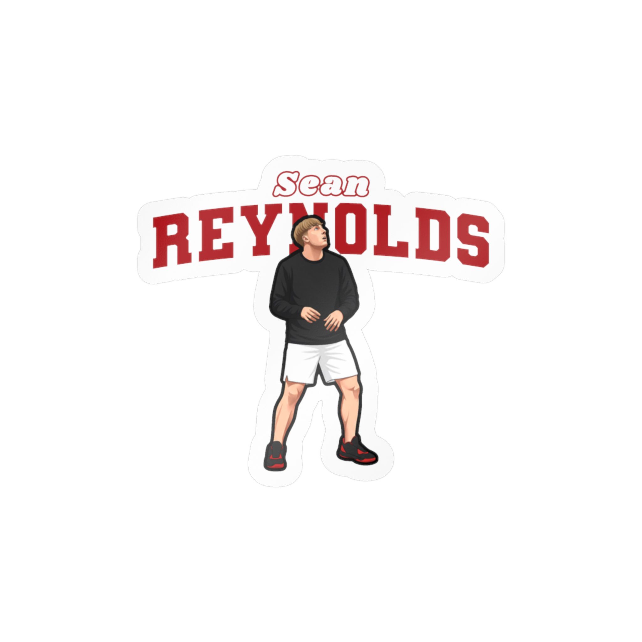 Vinyl Sticker — character_name_arch in Classic