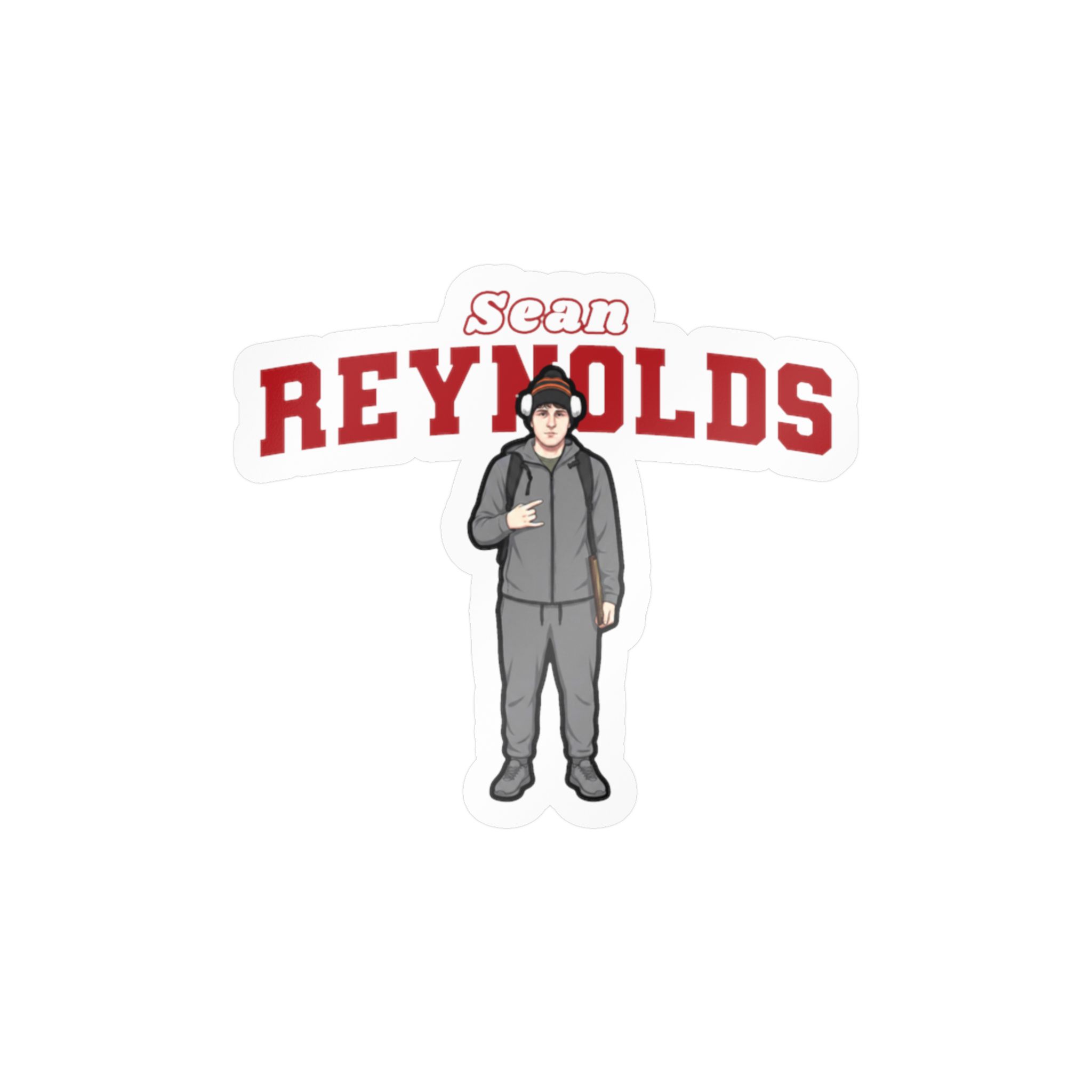 Vinyl Sticker — character_name_arch in Classic