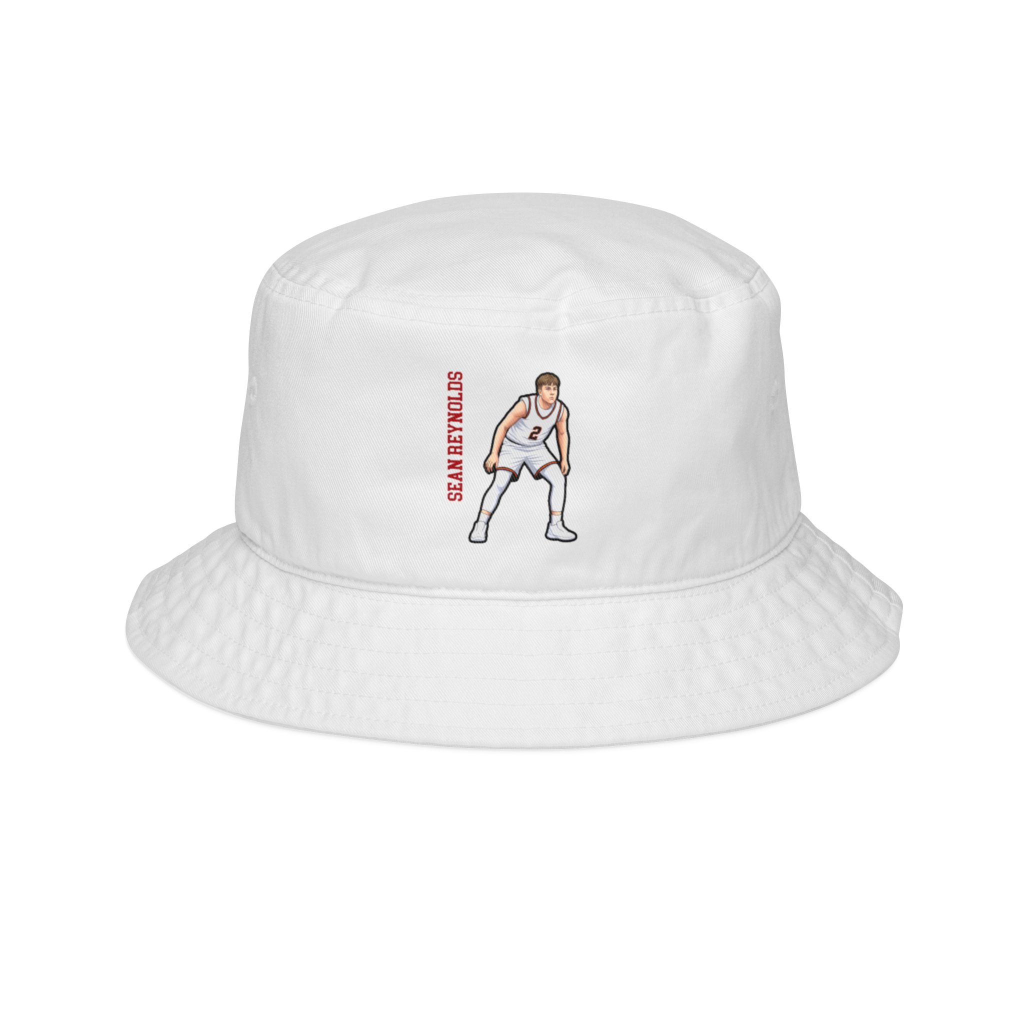 Bucket Hat — character_name_vertical in White