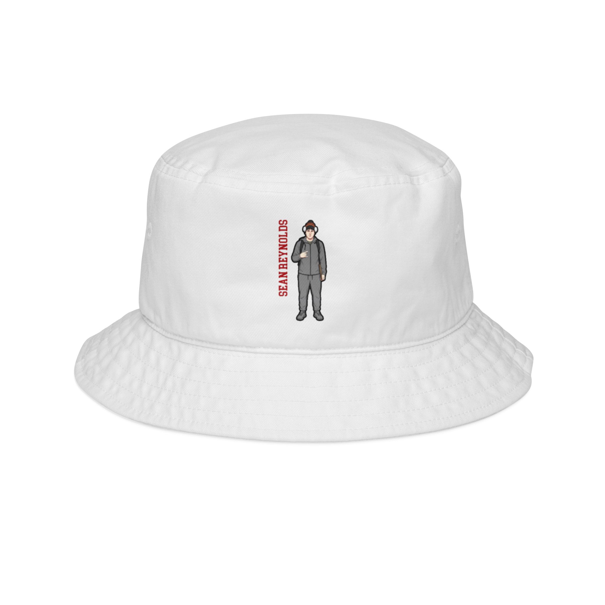 Bucket Hat — character_name_vertical in White