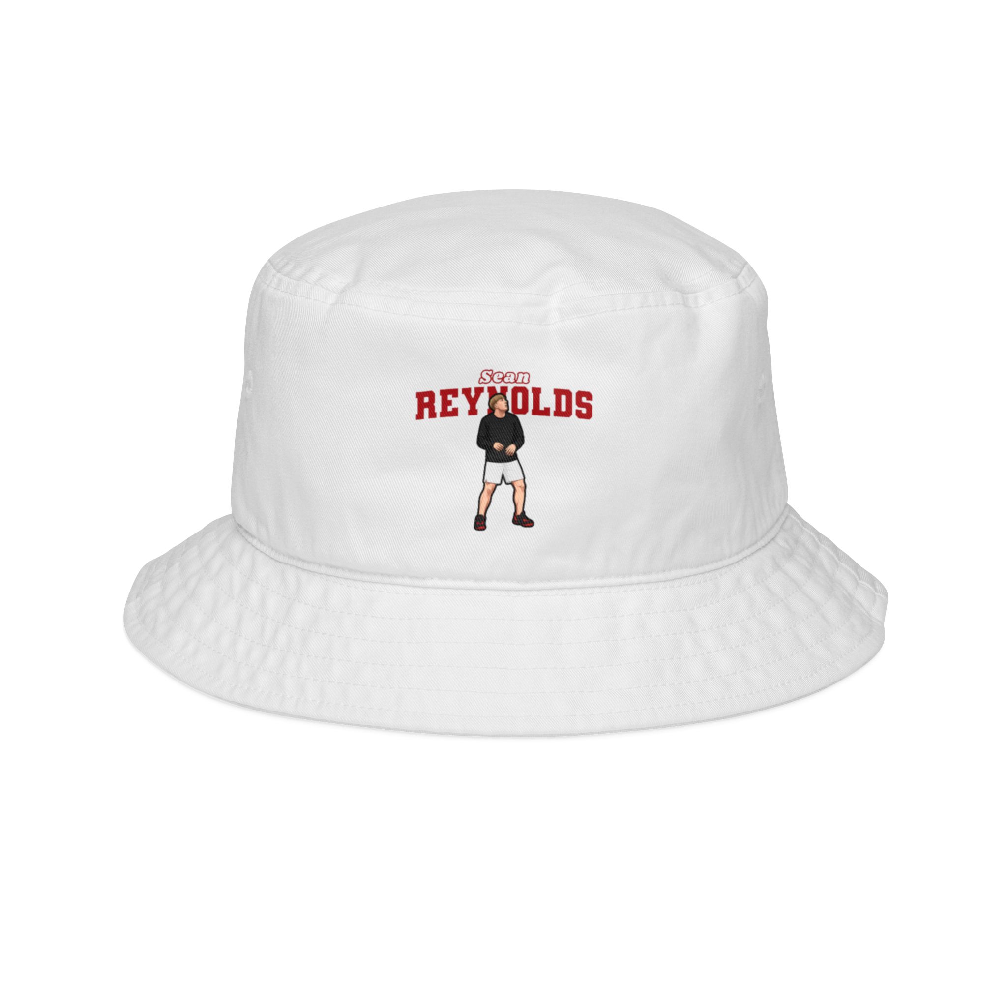 Bucket Hat — character_name_arch in White