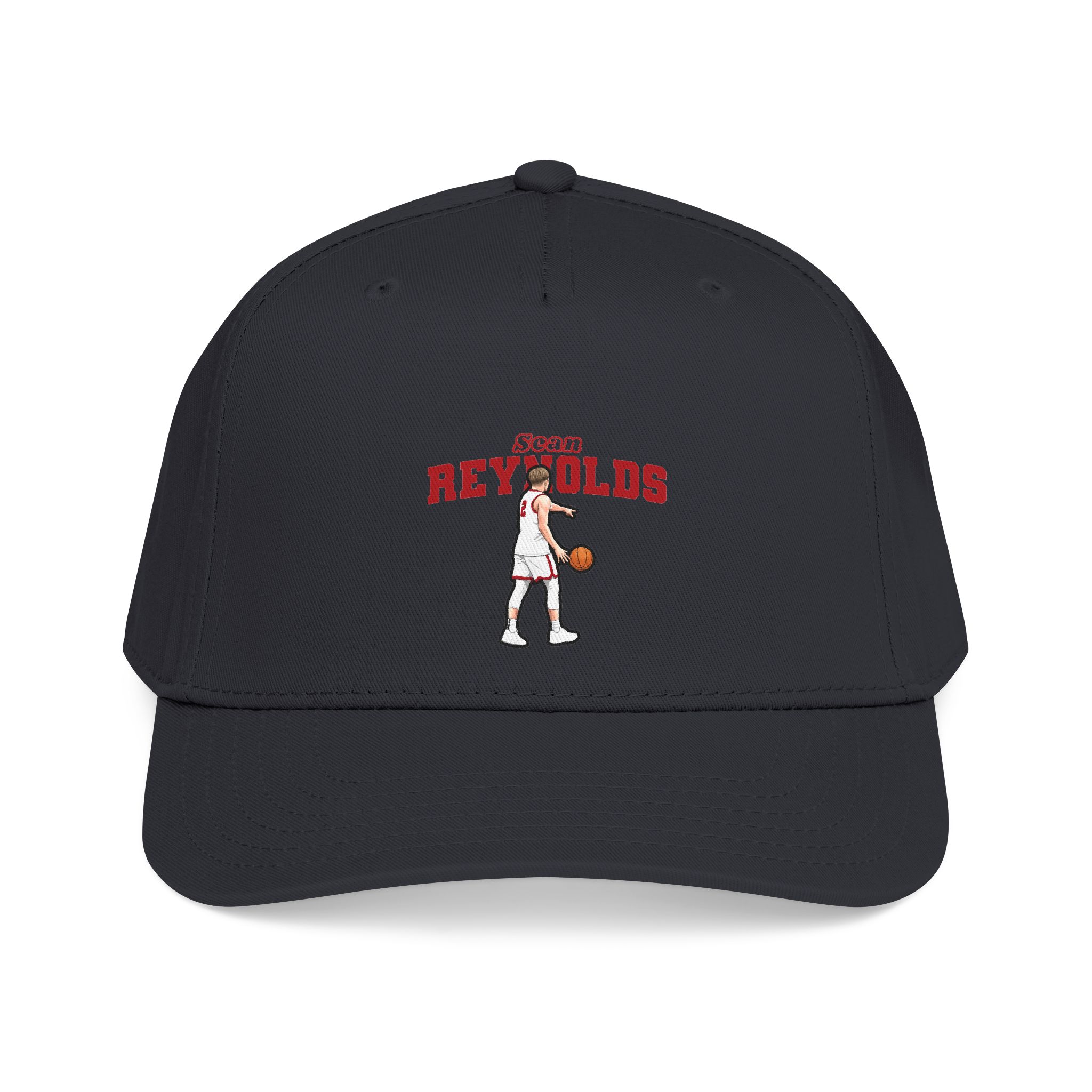Baseball Cap — character_name_arch in Black