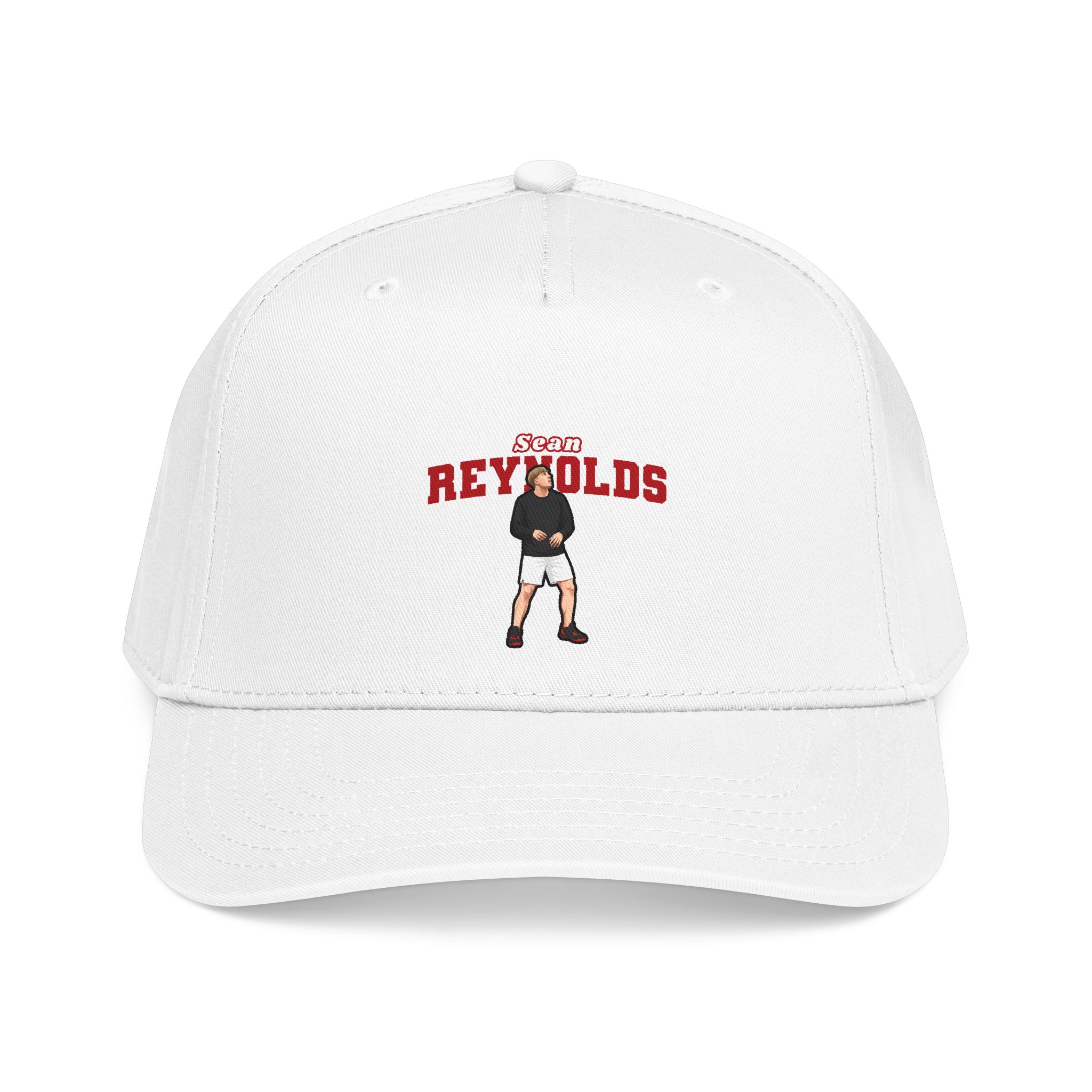 Baseball Cap — character_name_arch in White