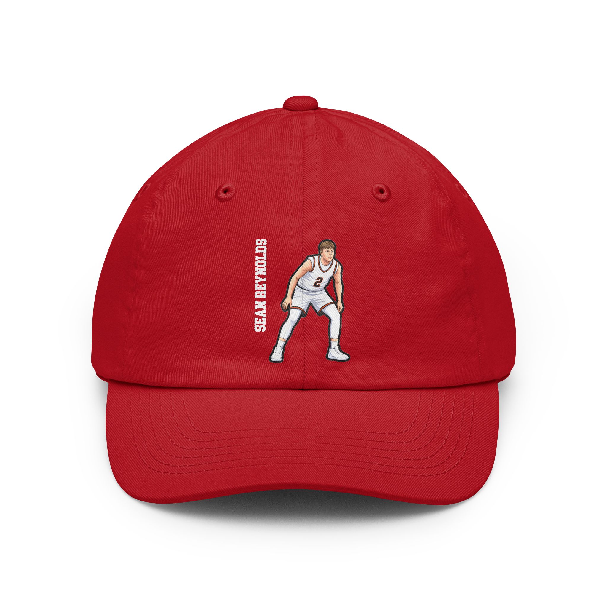 Classic Cap — character_name_vertical in Red
