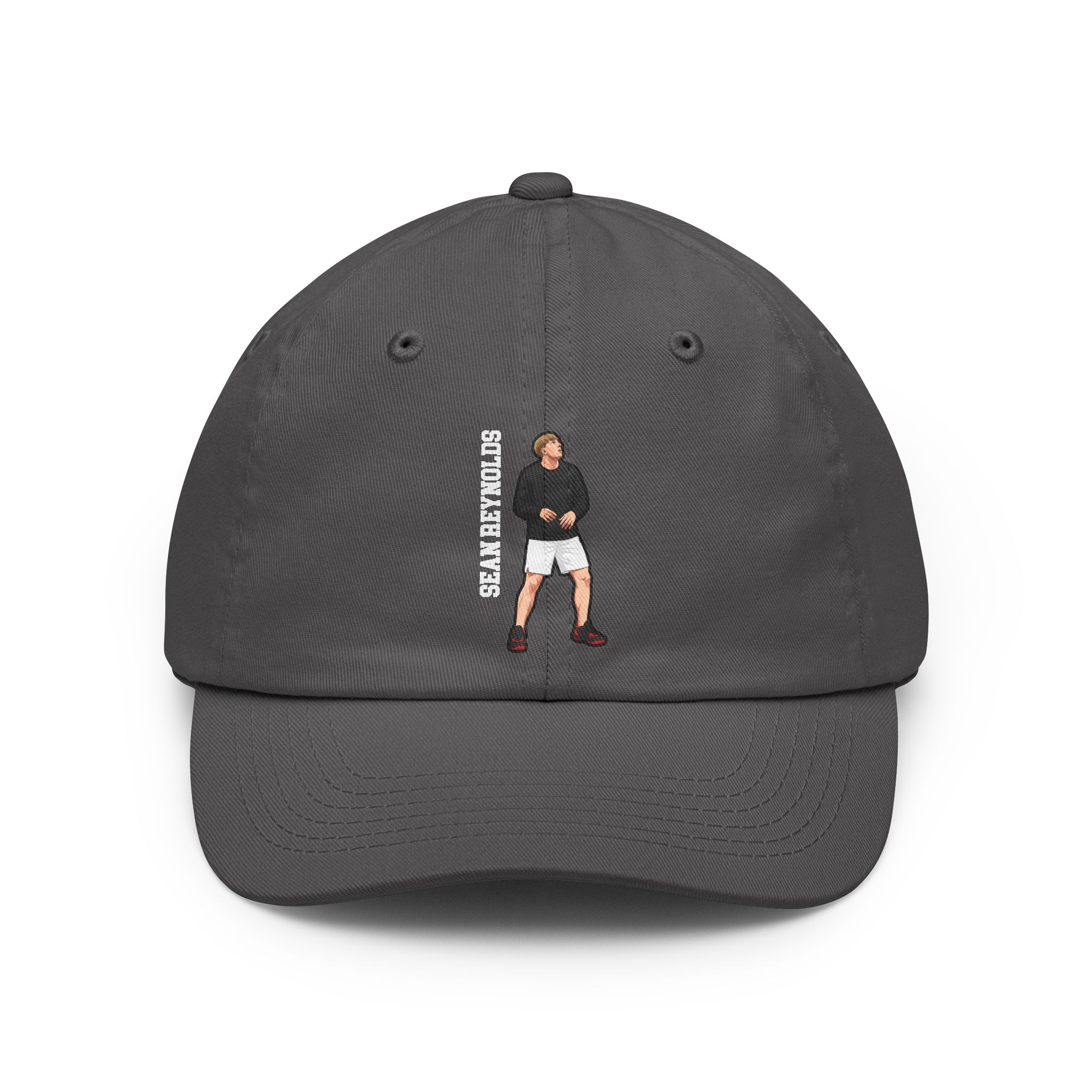 Classic Cap — character_name_vertical in Grey