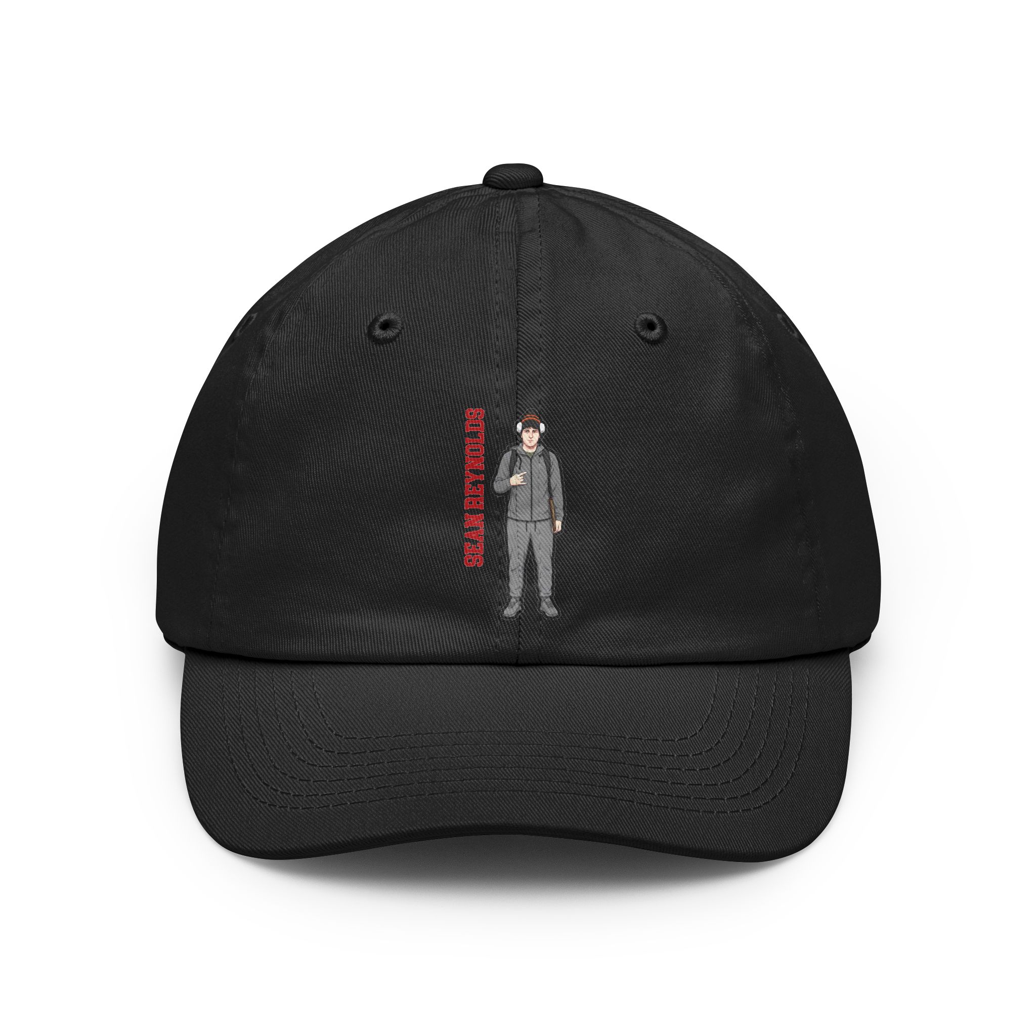 Classic Cap — character_name_vertical in Black