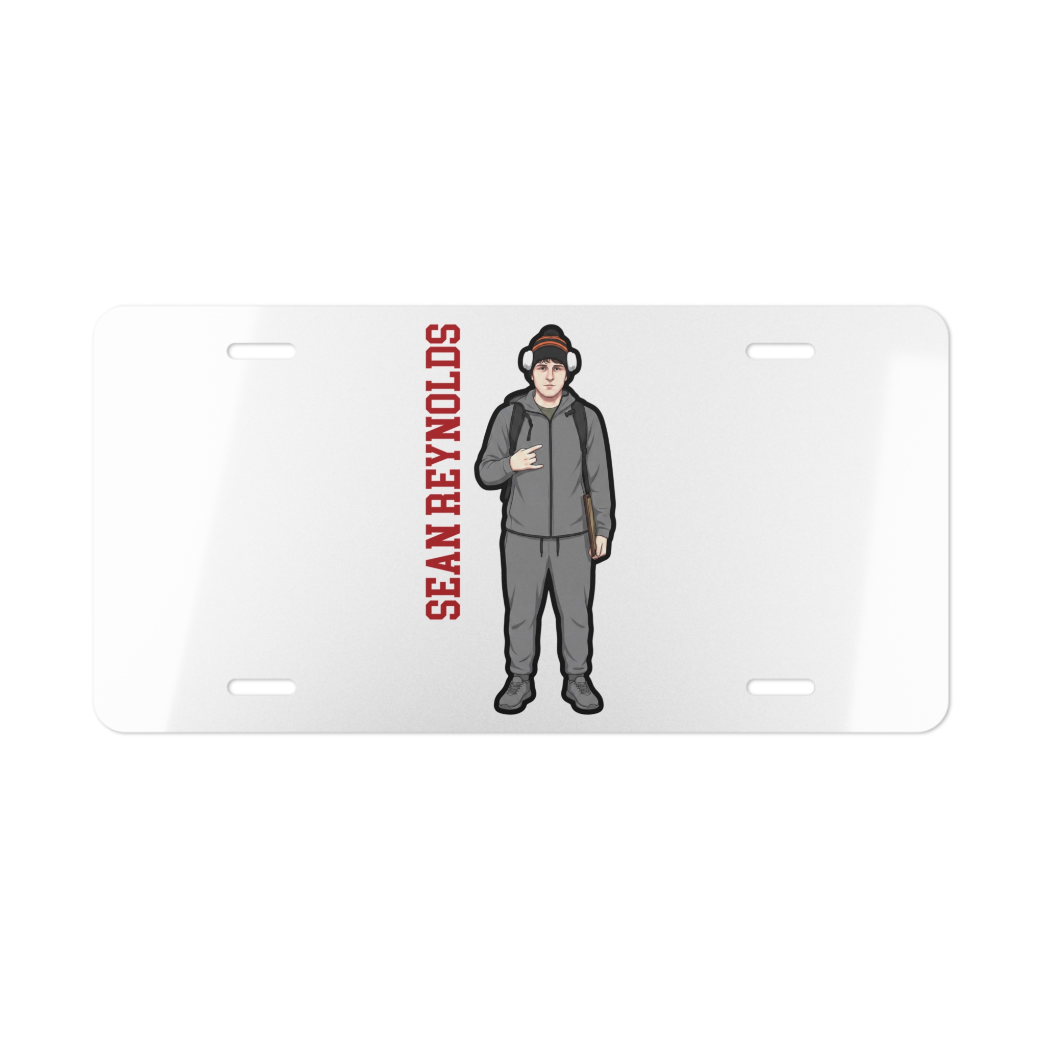 License Plate — character_name_vertical in Classic
